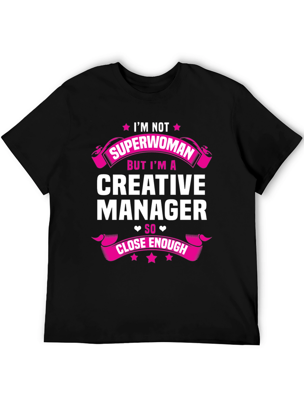 Creative Manager Graphic Tee - Funny Superwoman T-Shirt