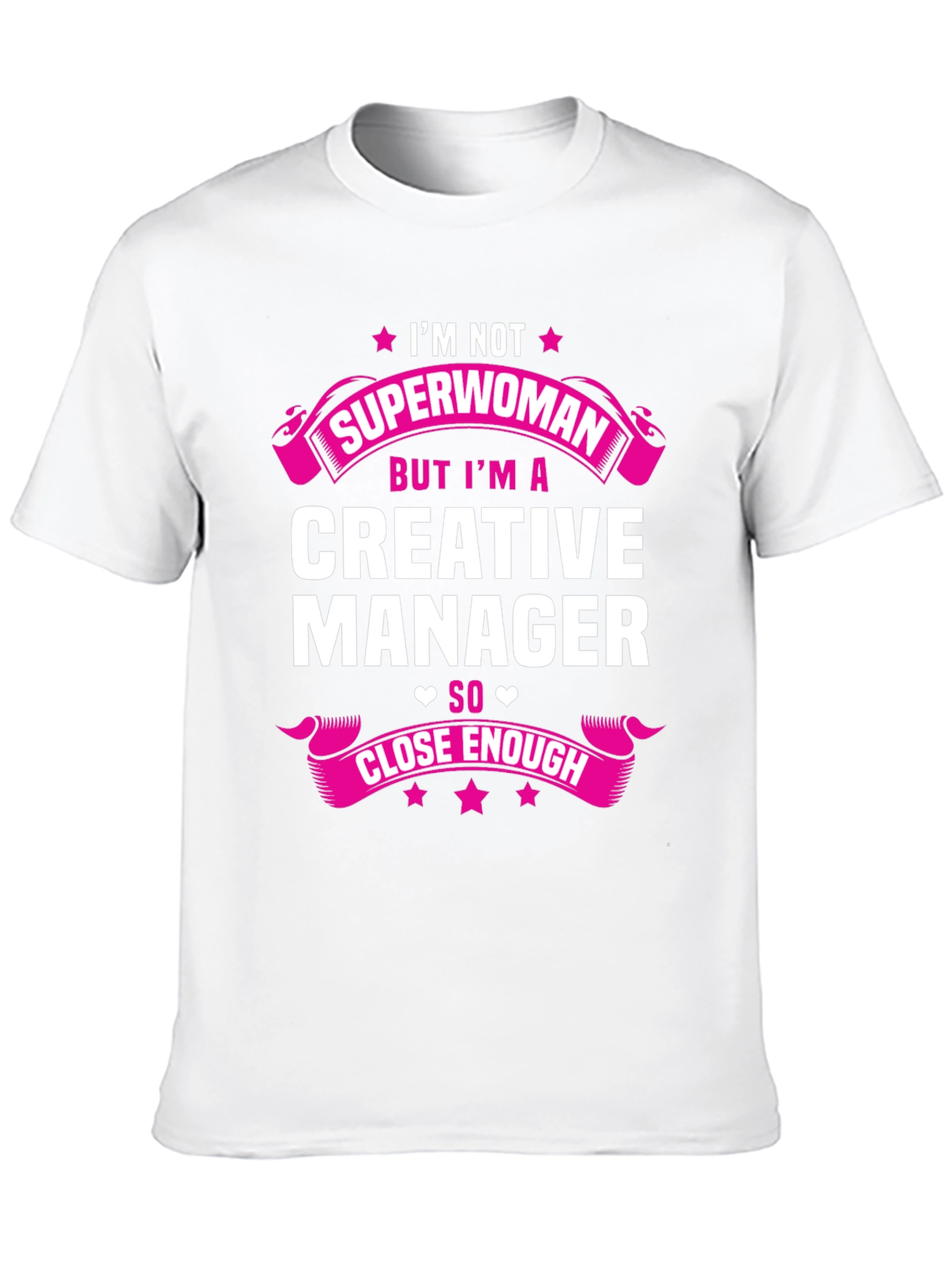 Creative Manager Graphic Tee - Funny Superwoman T-Shirt