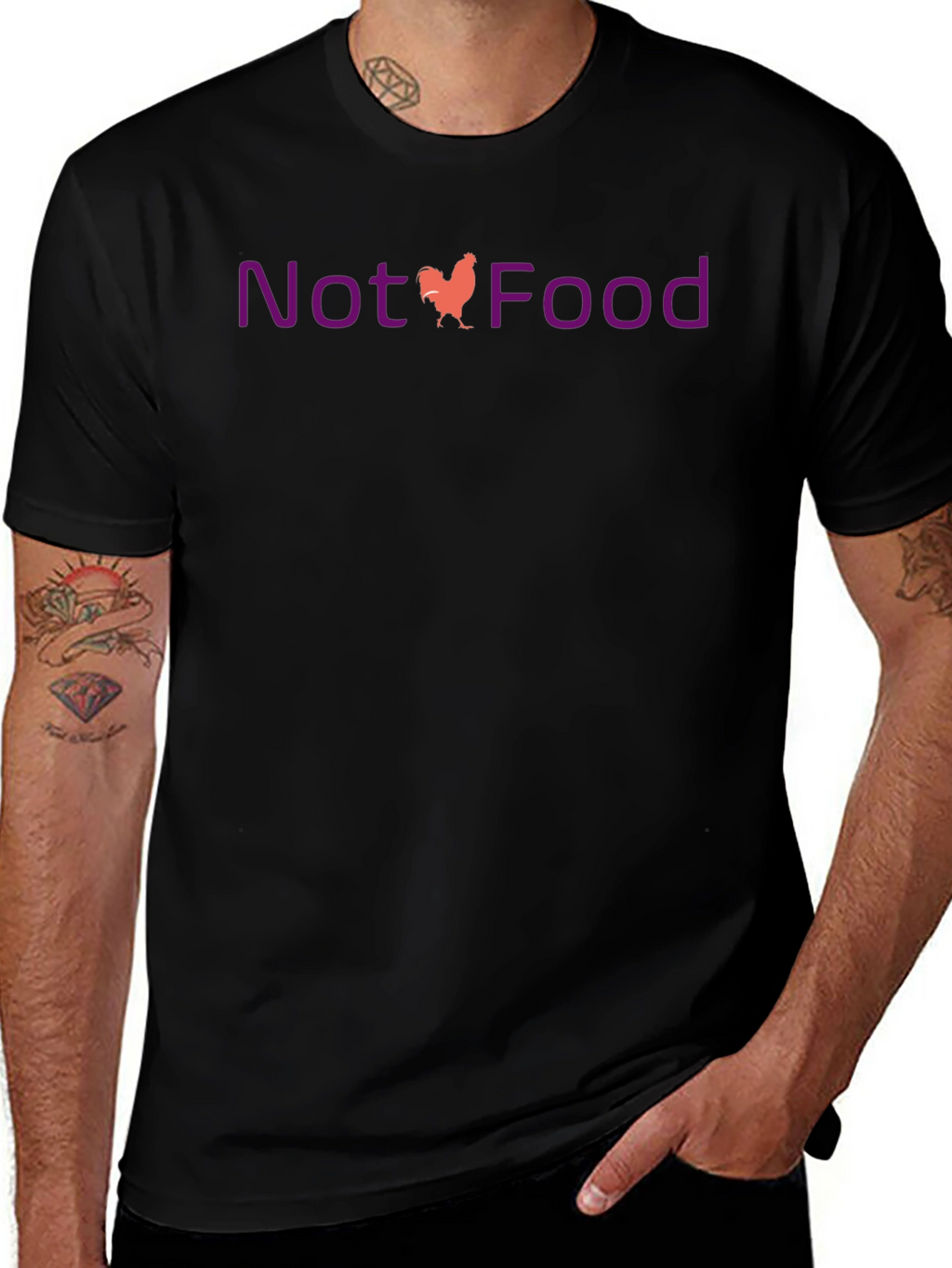 Not a Food Novelty Graphic T-Shirt