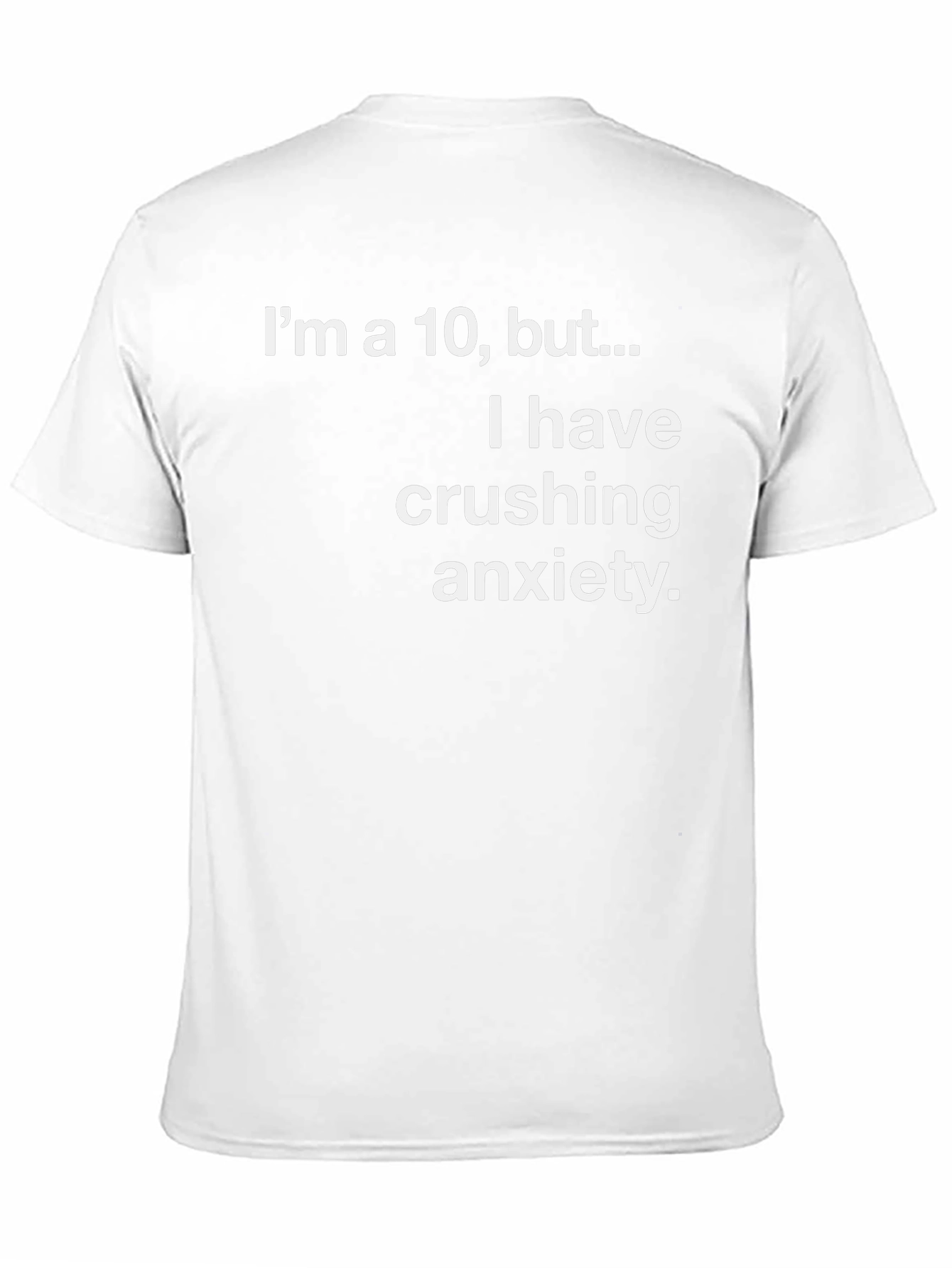 Anxiety Humor Graphic T-Shirt