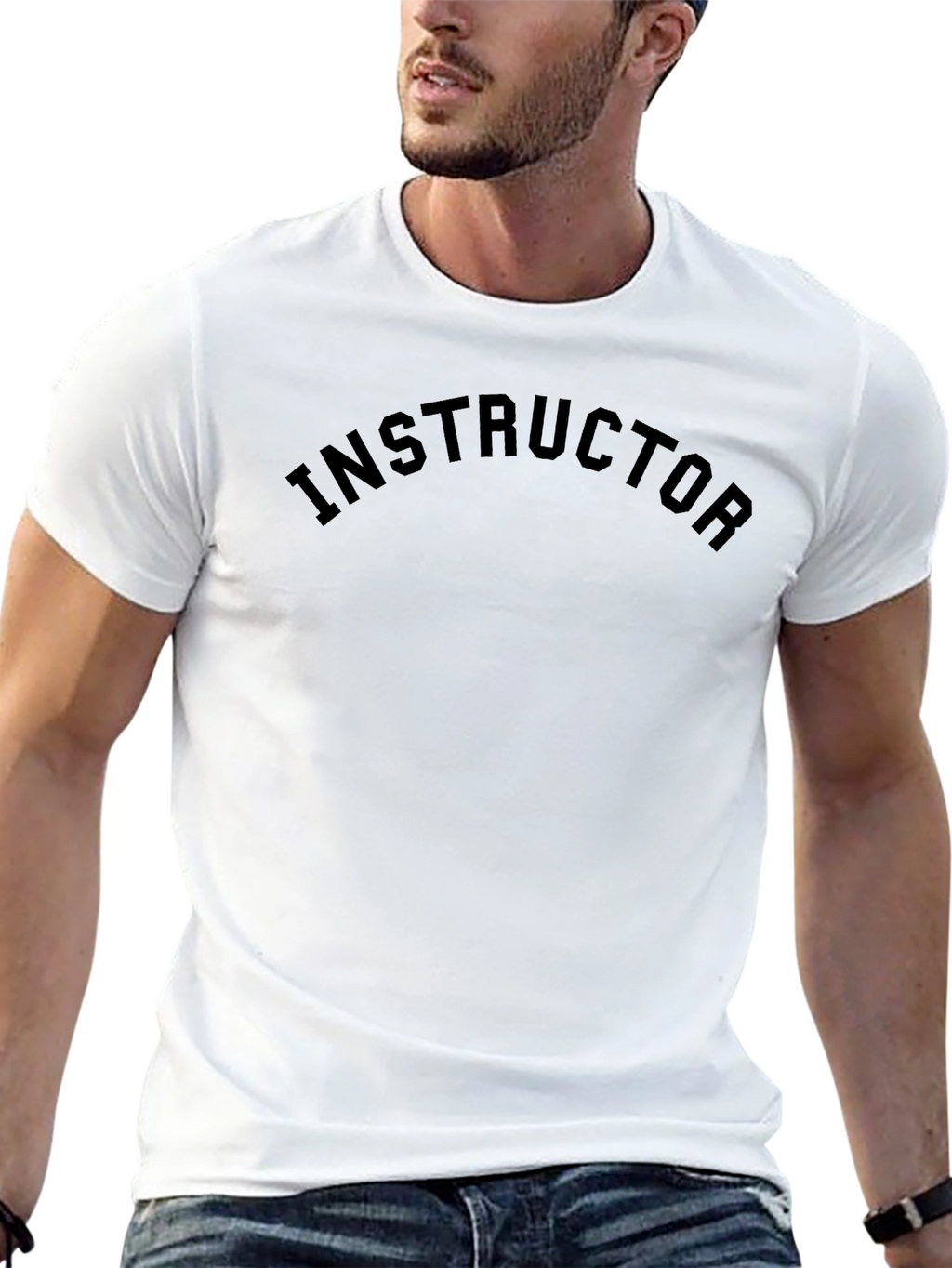 Instructor Black T-Shirt - Training & Guidance
