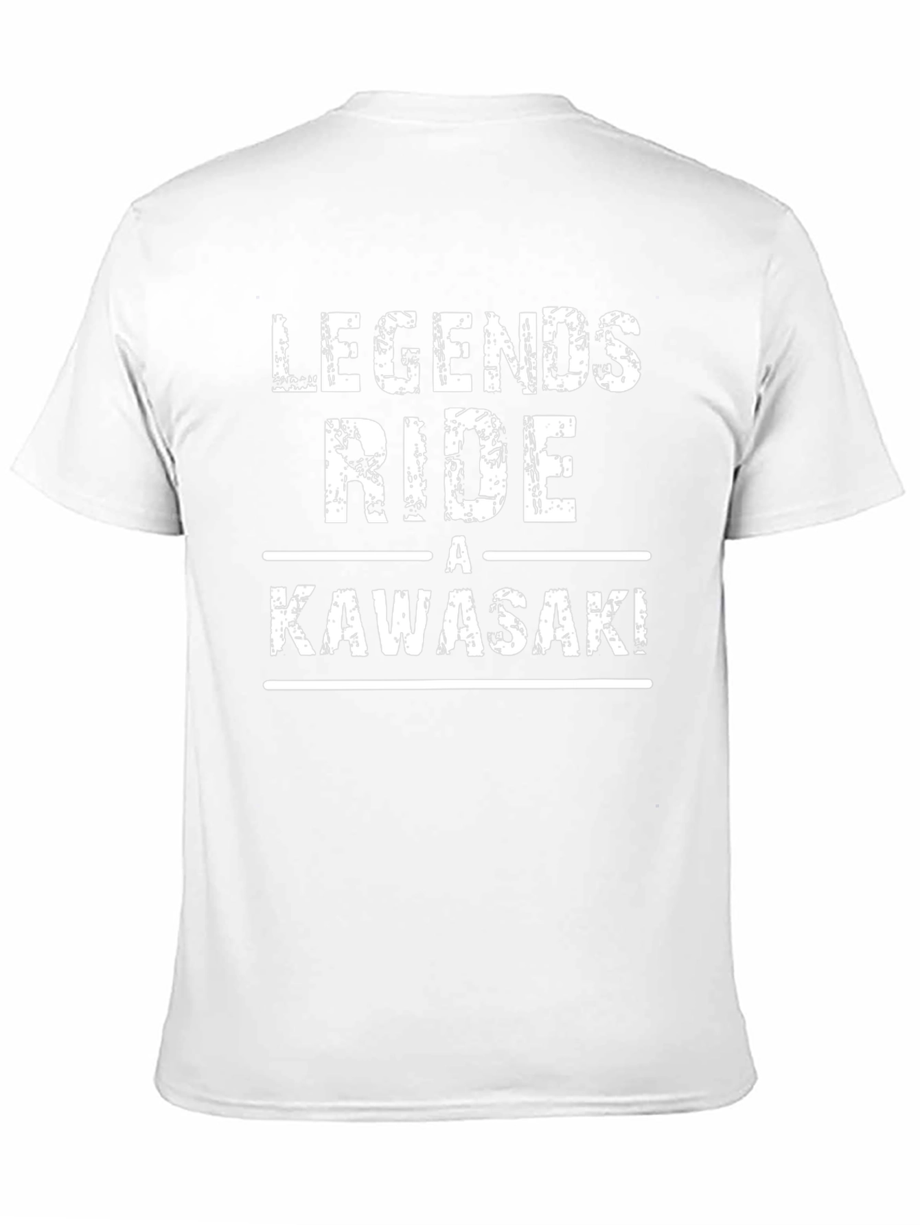 Legends Ride A Kawasaki T-Shirt - Motorcycle Enthusiast Apparel