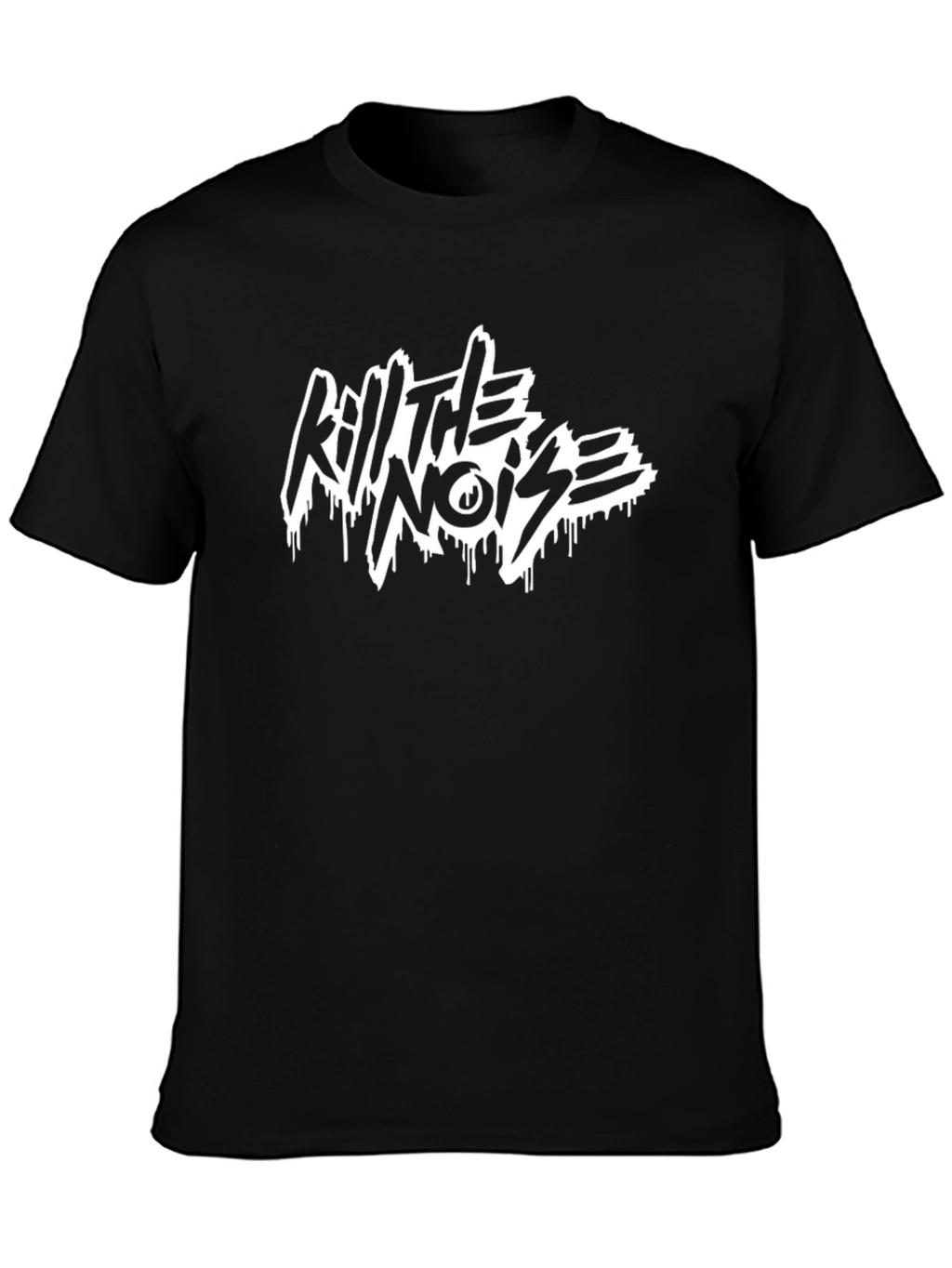 Kill The Noise Black Graphic T-Shirt