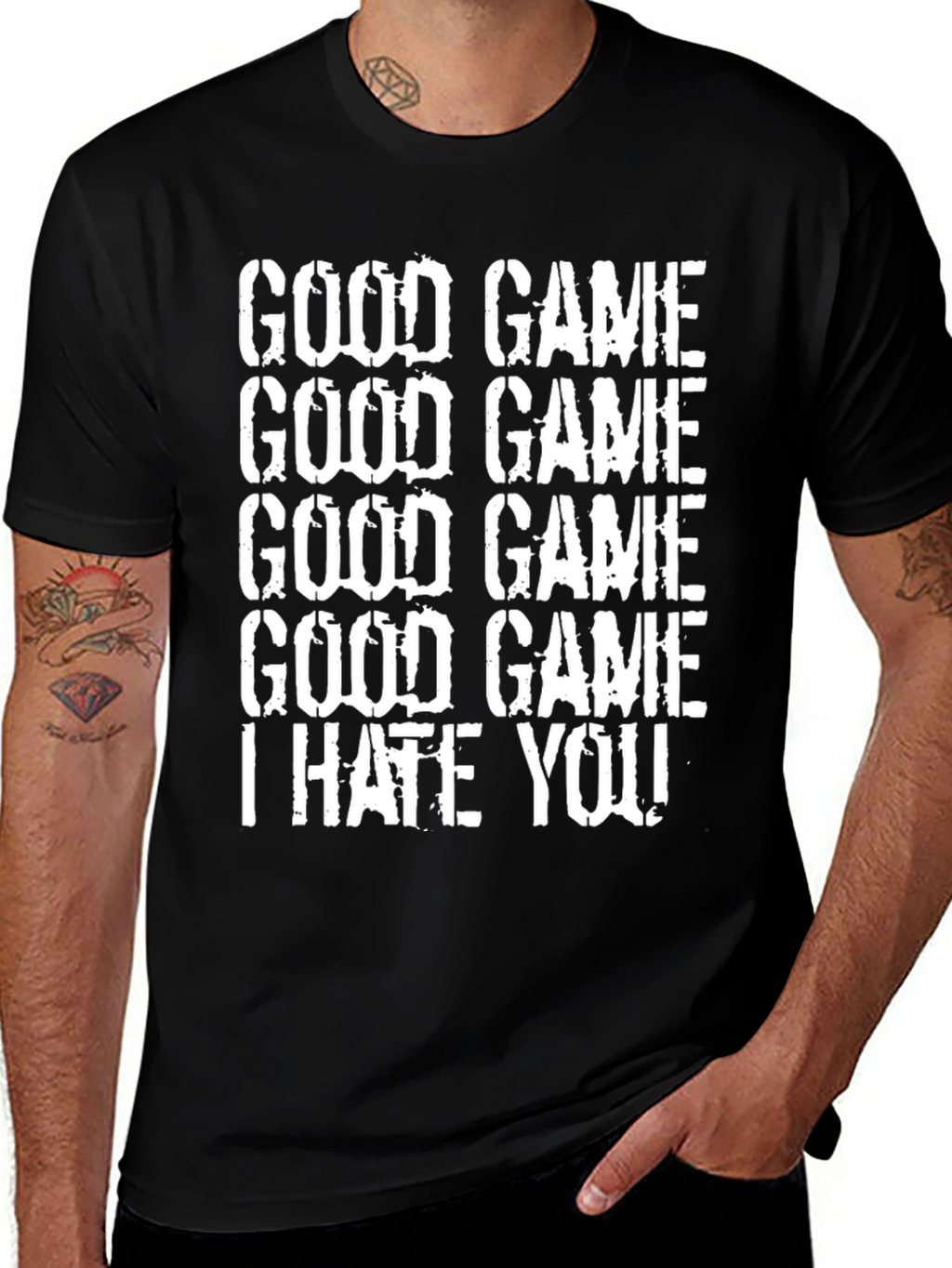 Good Game I Hate You Graphic Tee