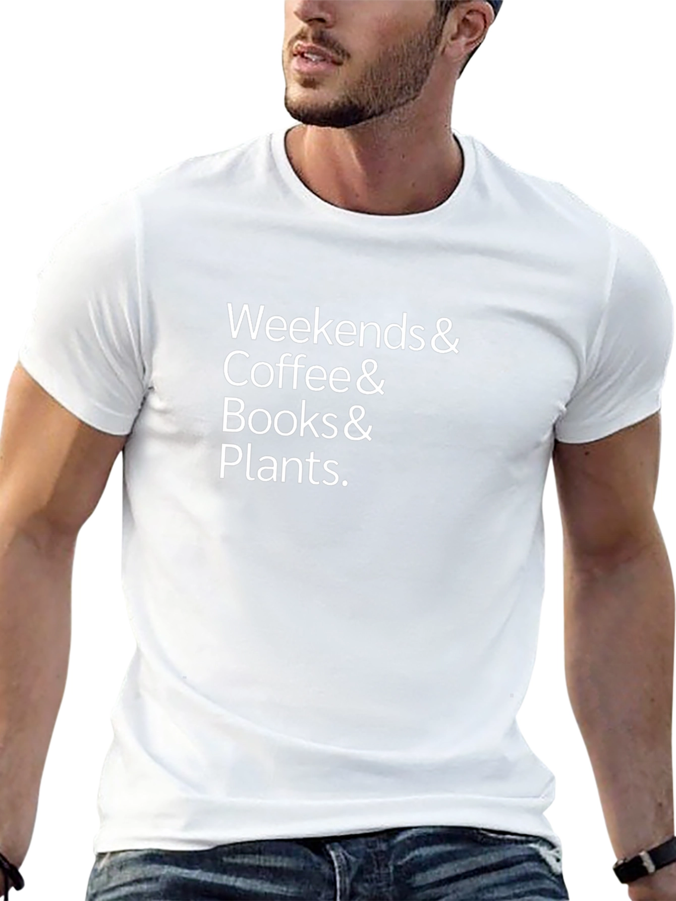 Weekends & Coffee T-Shirt - Cozy Comfort Style