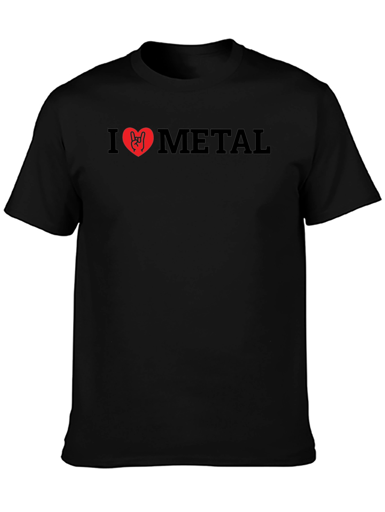 I Love Metal T-Shirt - Rock On!