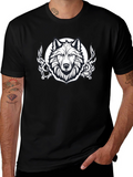 Wolf Graphic Black T-Shirt