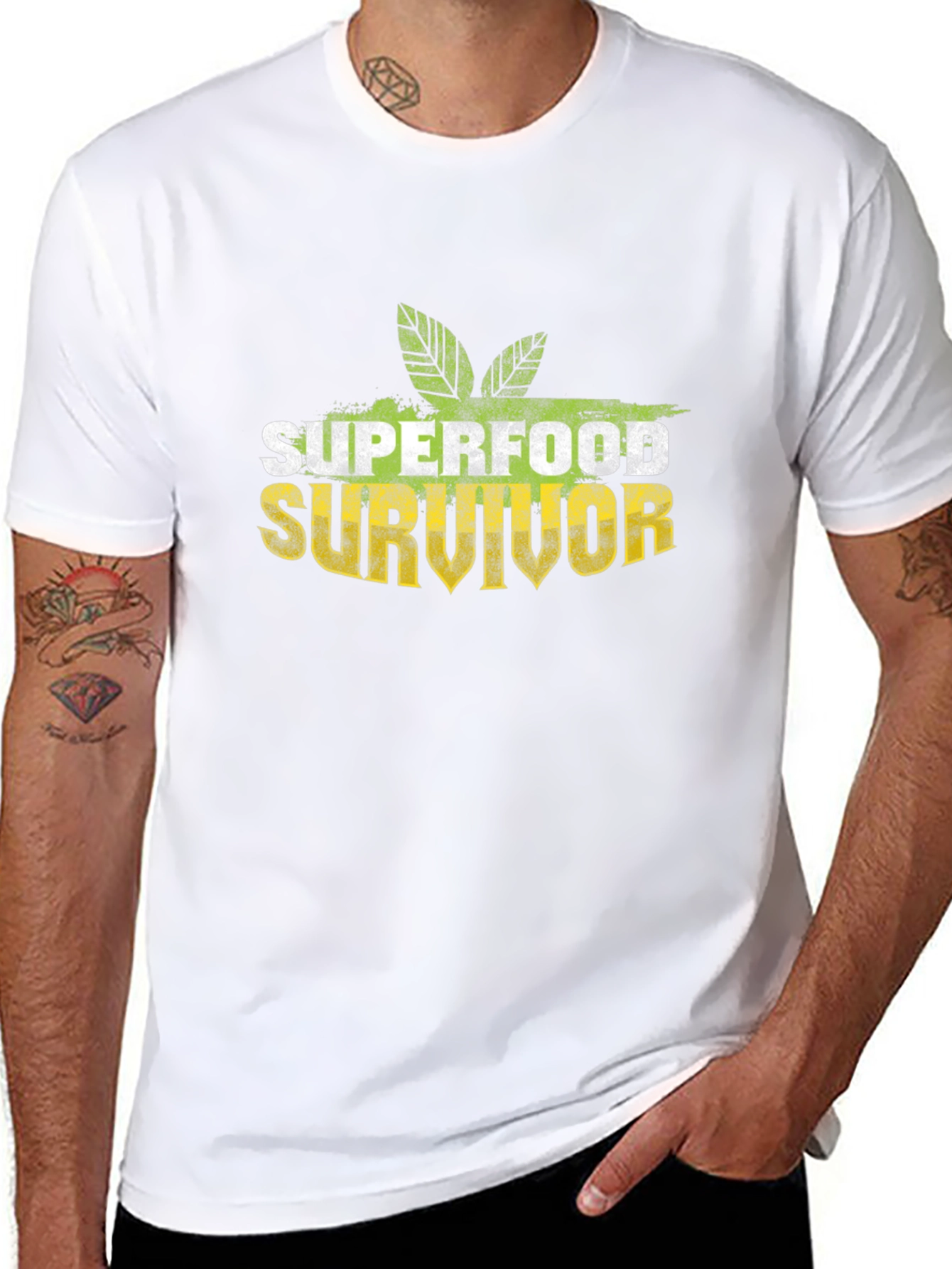 Superfood Survivor Black T-Shirt