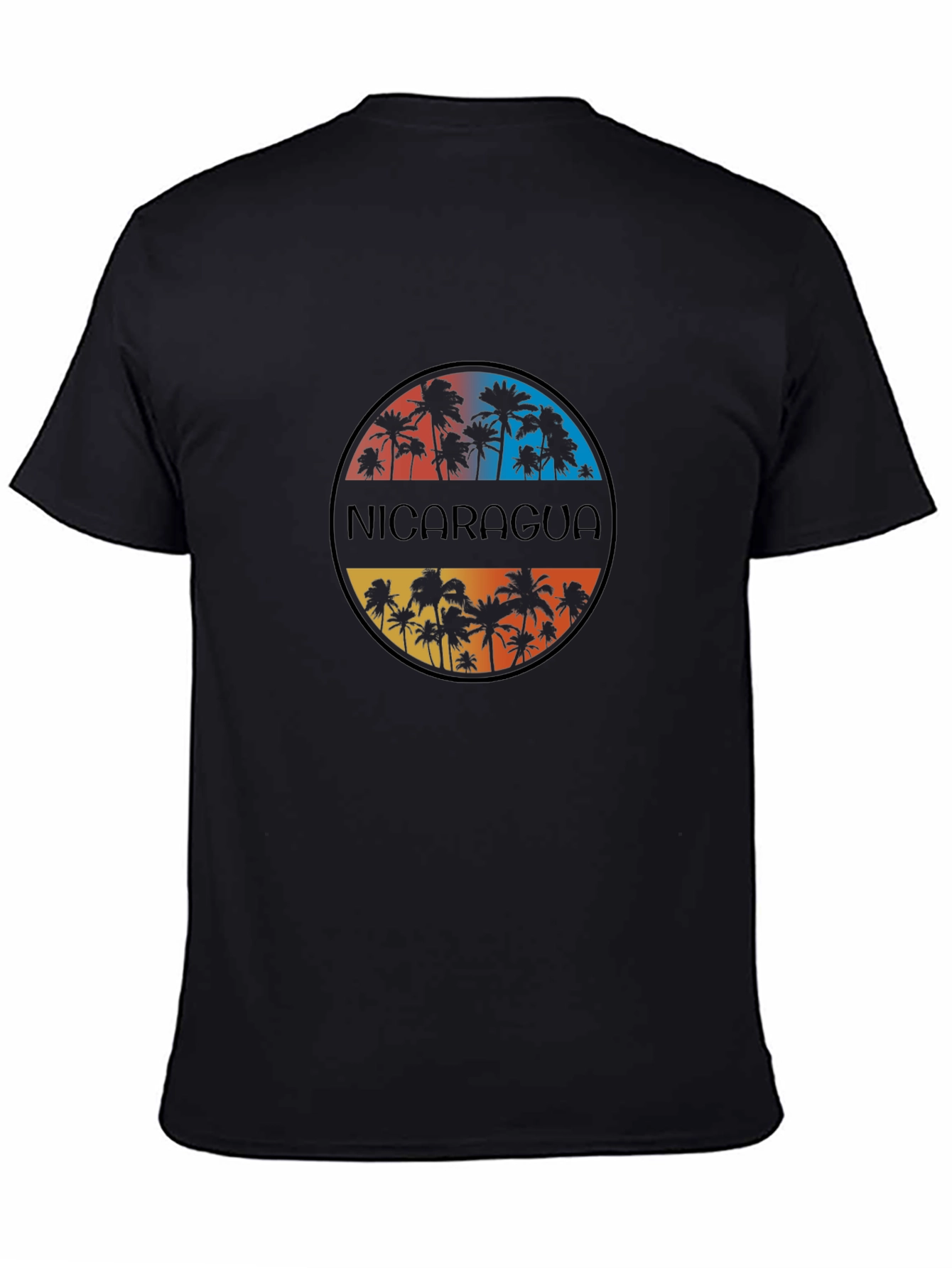 Nicaragua Palm Tree Graphic Tee - Vacation Vibes