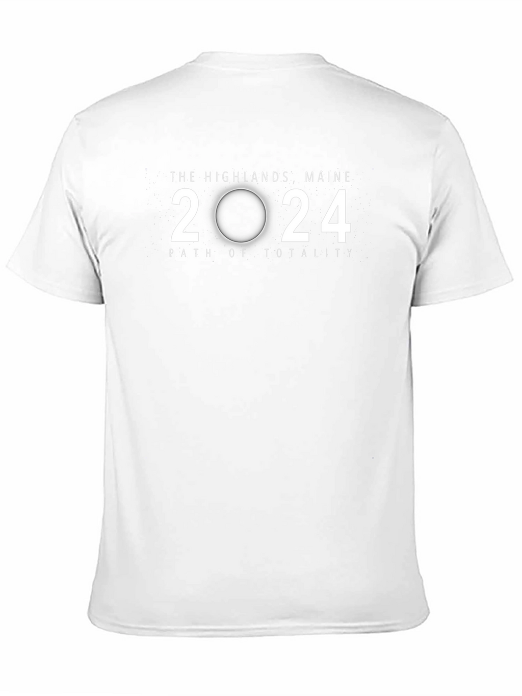 The Highlands Maine 2024 Path of Totality T-Shirt
