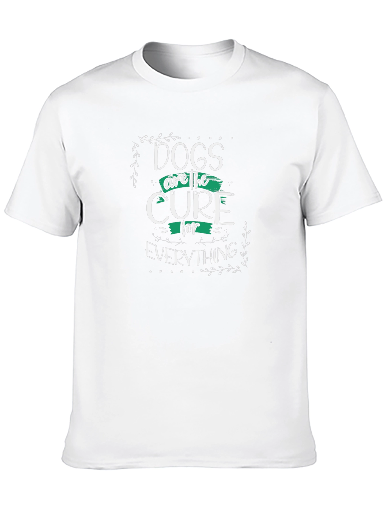 Dogs are the Cure Graphic T-Shirt