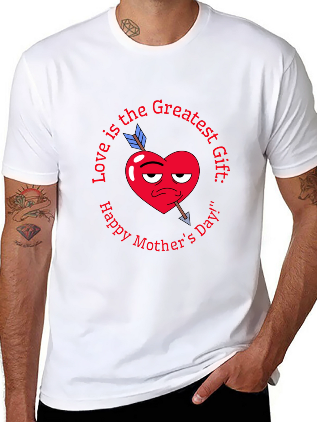 Loves Greatest Gift Mothers Day Tee
