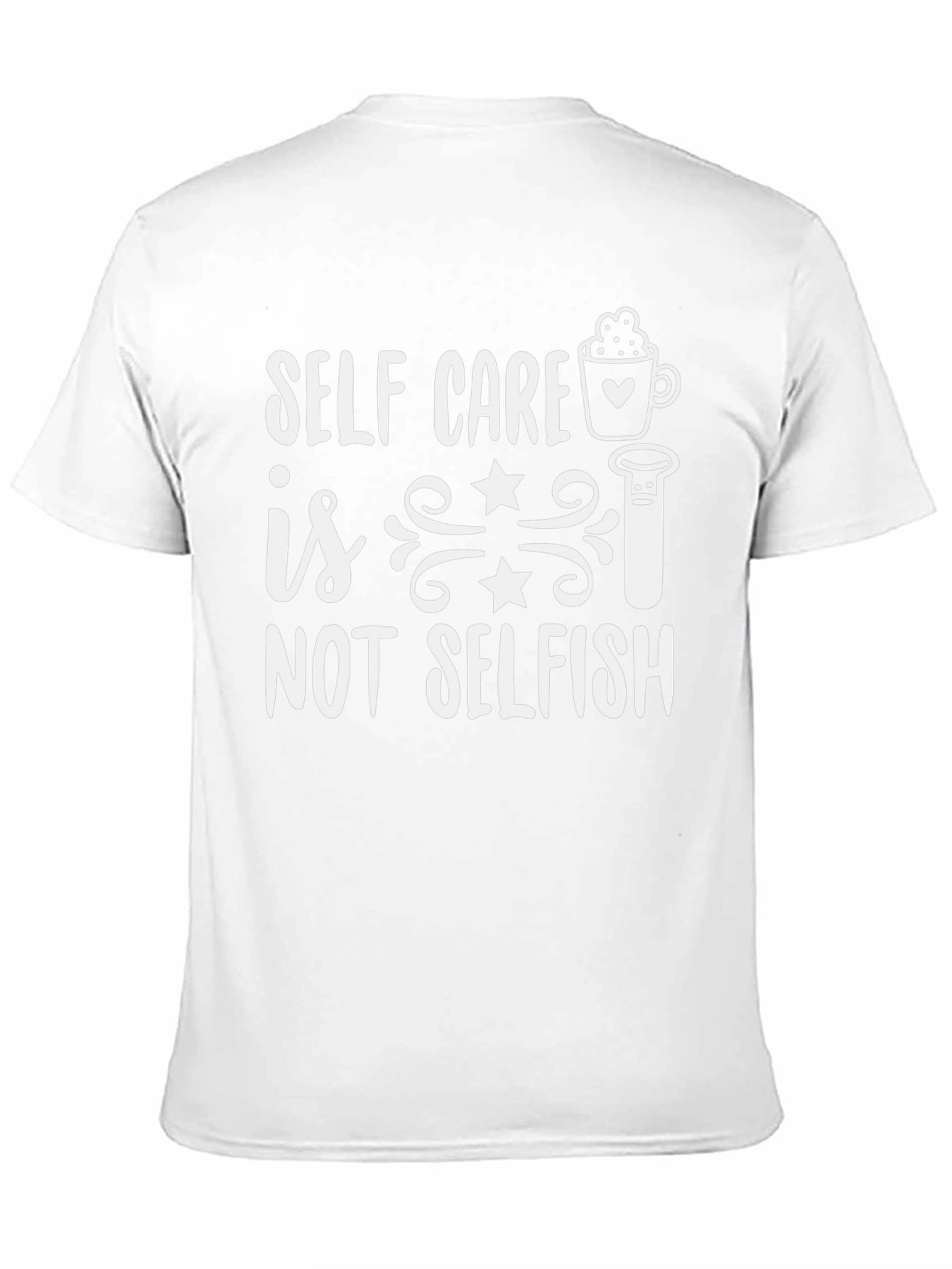 Self Care Is Not Selfish Graphic Tee