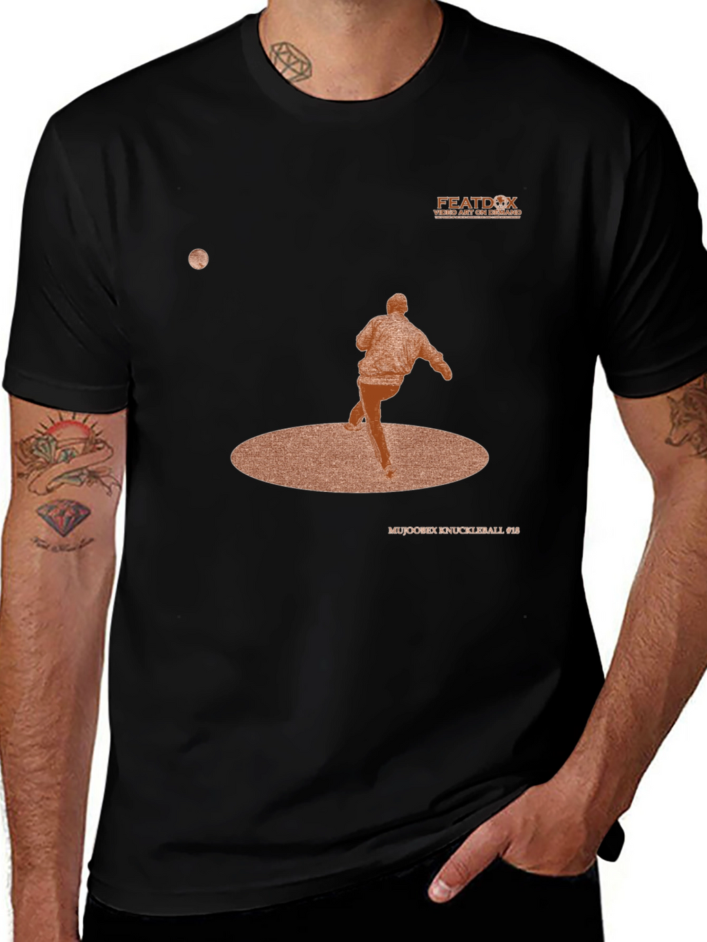 Unique Graphic Print Tee
