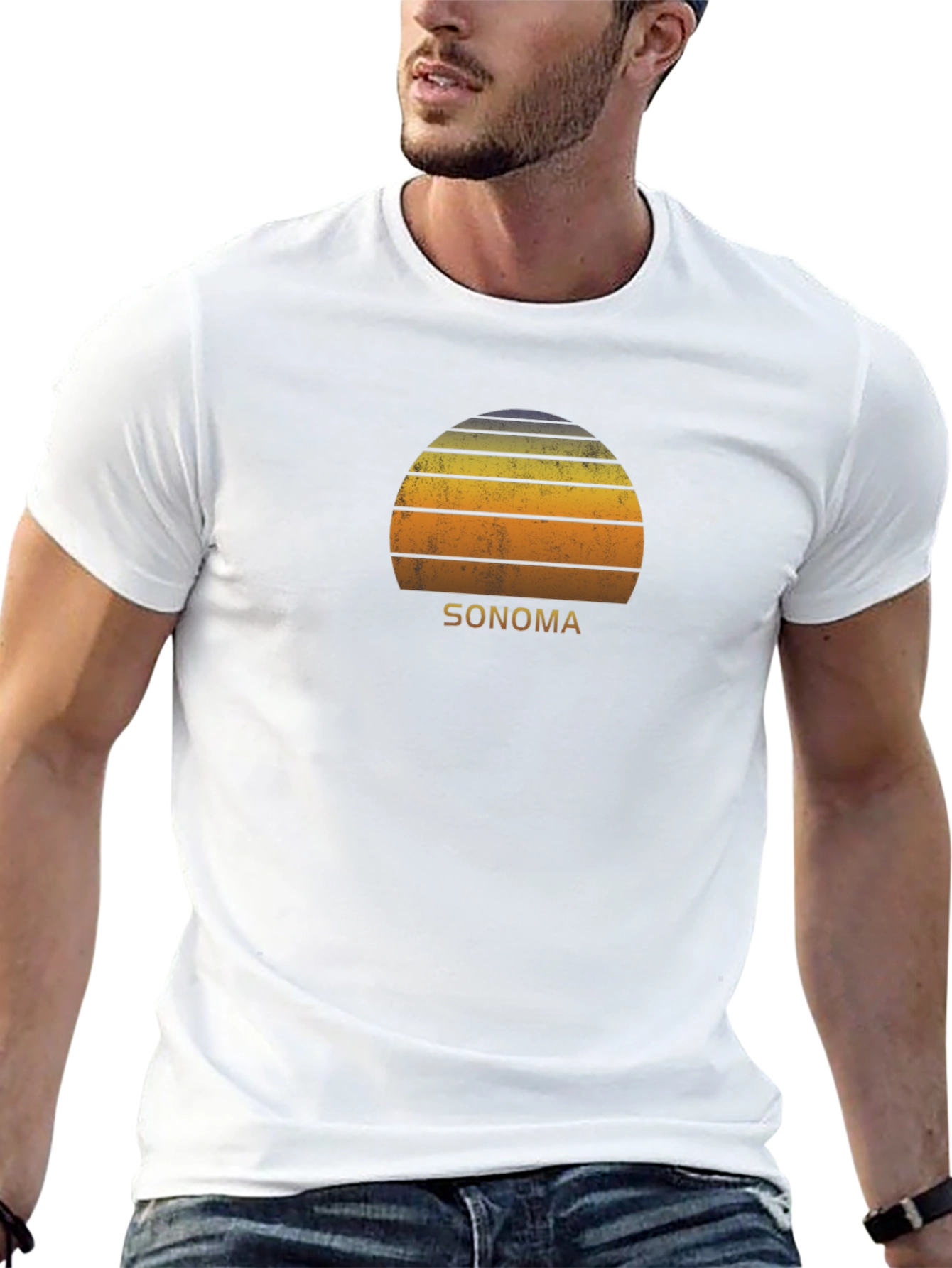 Sonoma Retro Sunset Graphic Tee