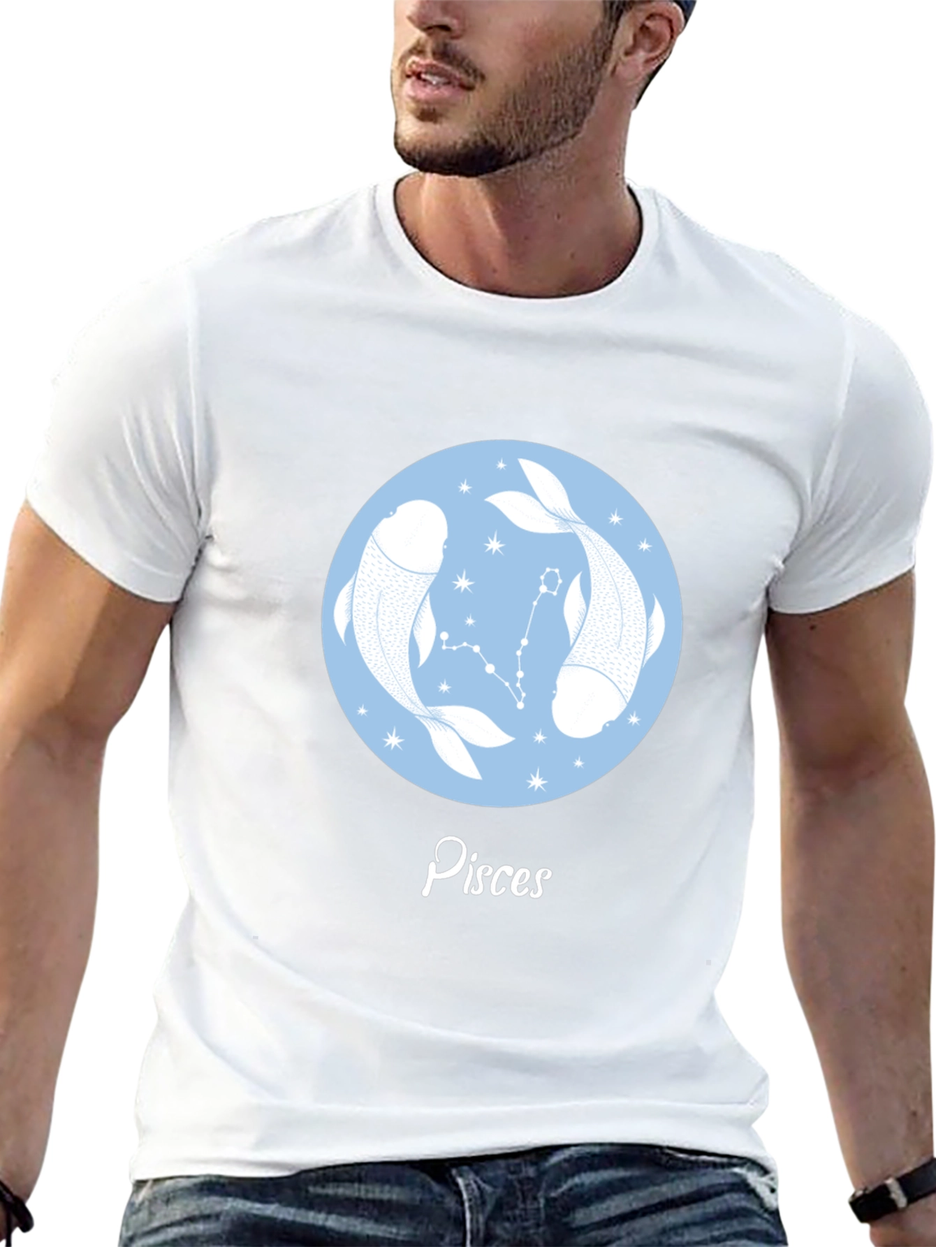 Pisces Zodiac Graphic Tee