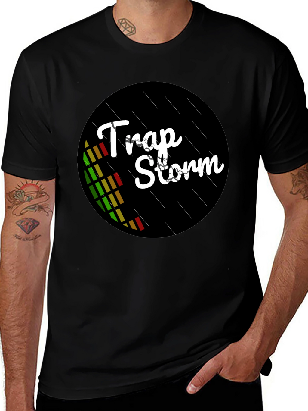 Trap Storm Black T-Shirt