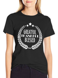 Grateful Thankful Blessed Graphic T-Shirt