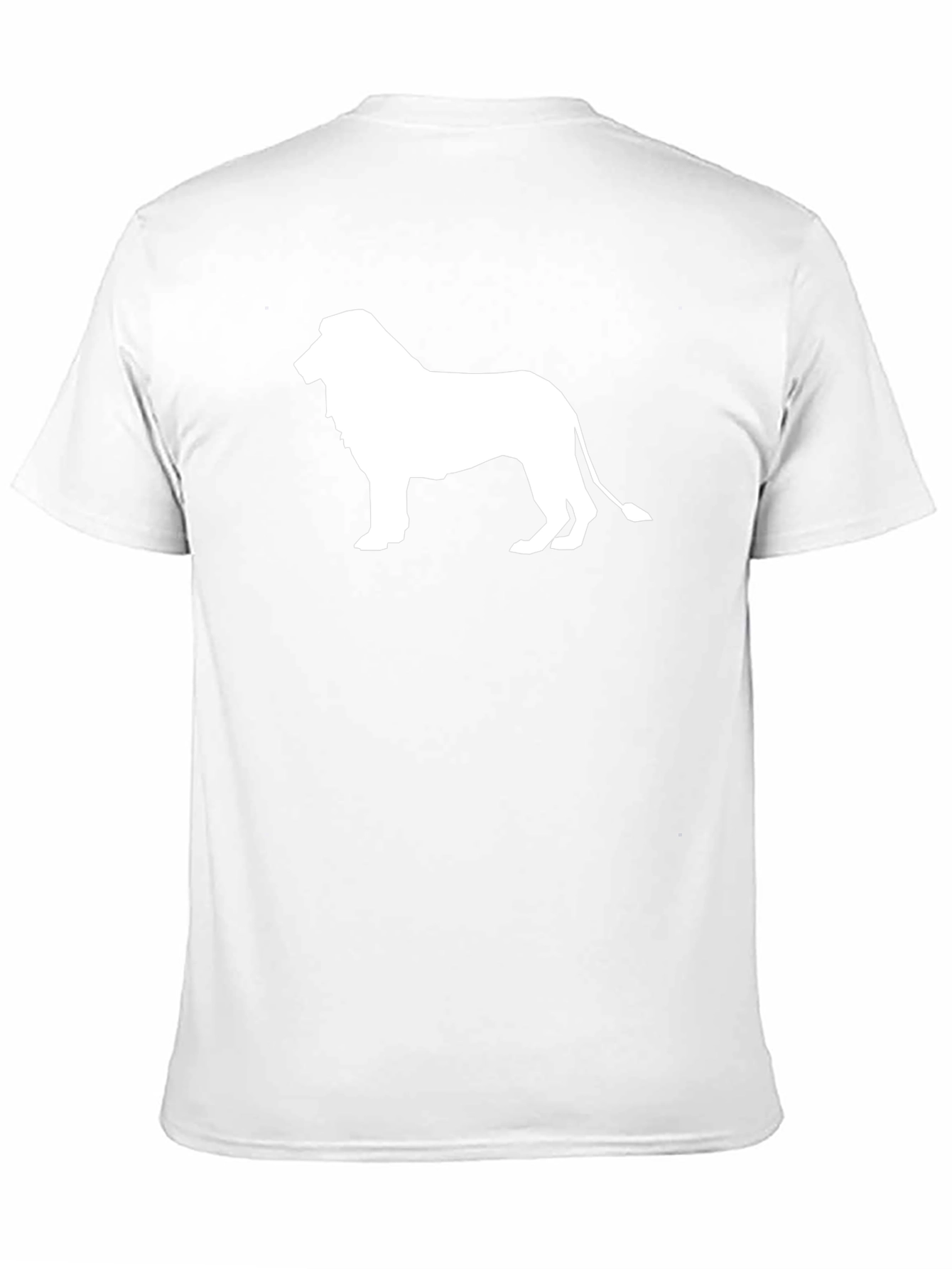Lion Silhouette Black T-Shirt
