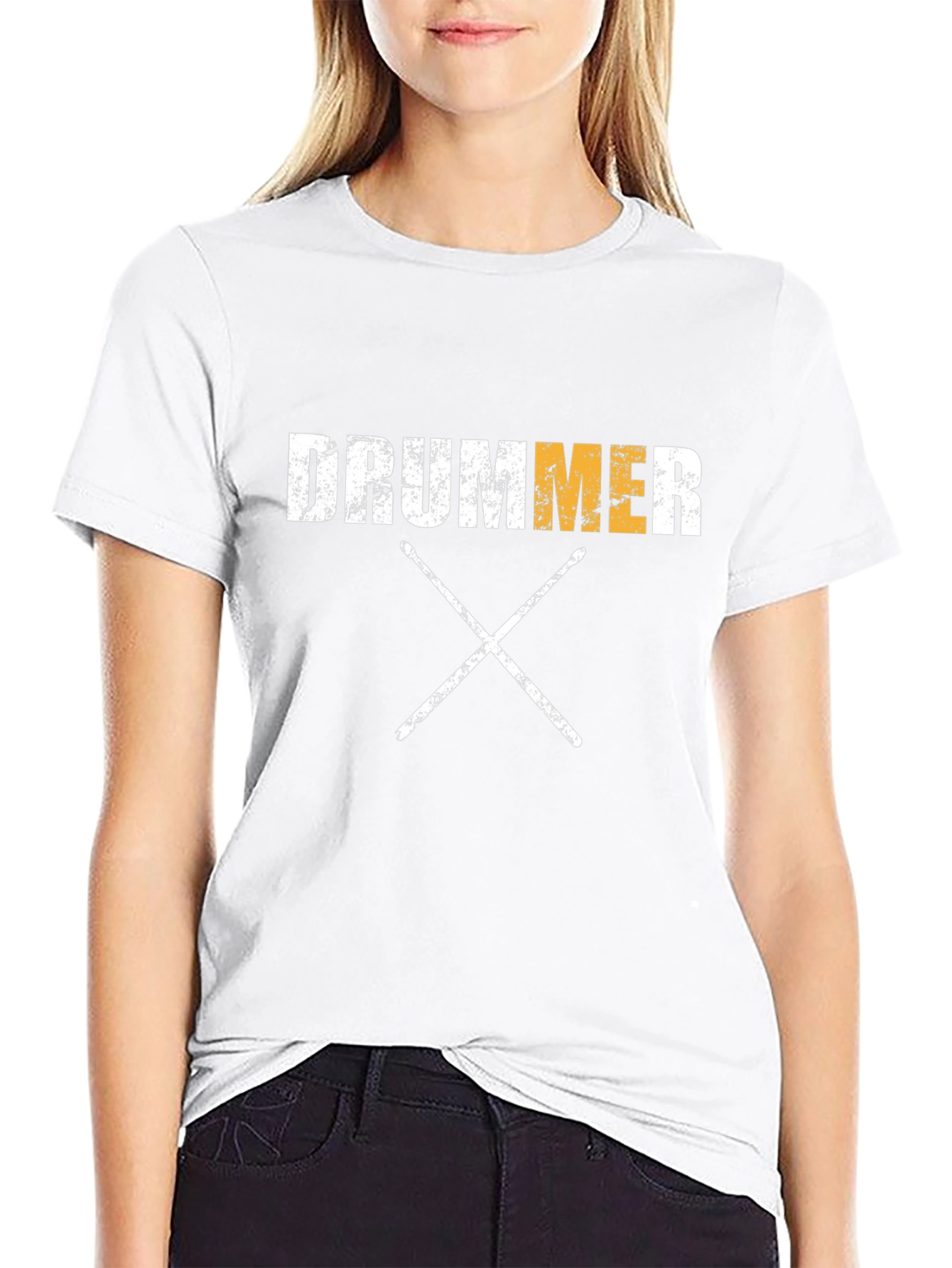 Drummer T-Shirt - Black Music Tee