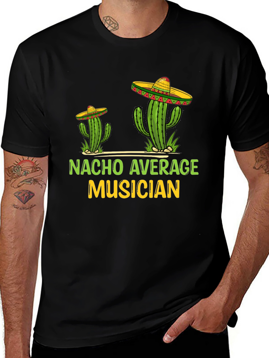 Nacho Average Musician T-Shirt