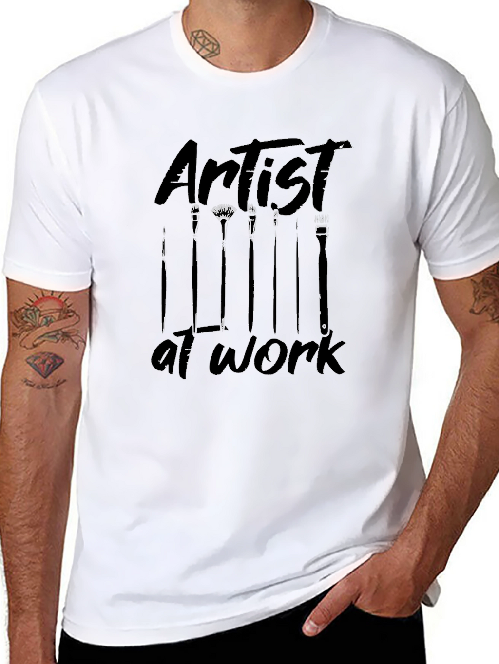 Artist at Work Graphic Tee