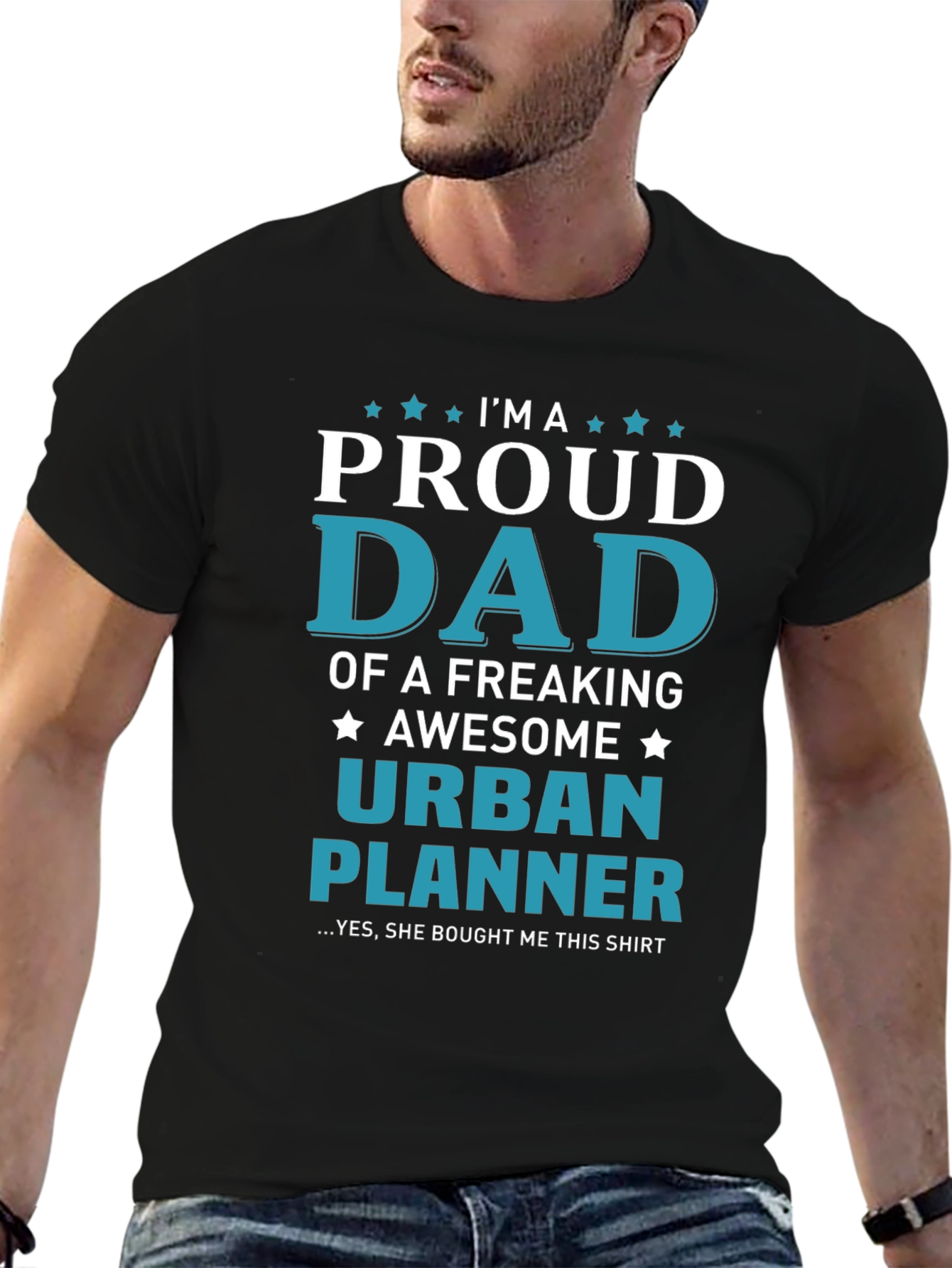 Proud Dad Urban Planner T-Shirt