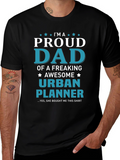 Proud Dad Urban Planner T-Shirt
