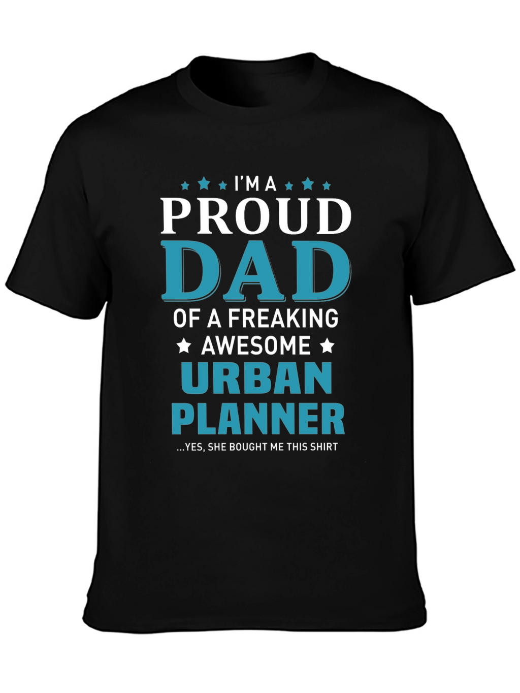 Proud Dad Urban Planner T-Shirt