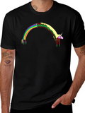 Rainbow Unicorn Graphic T-Shirt