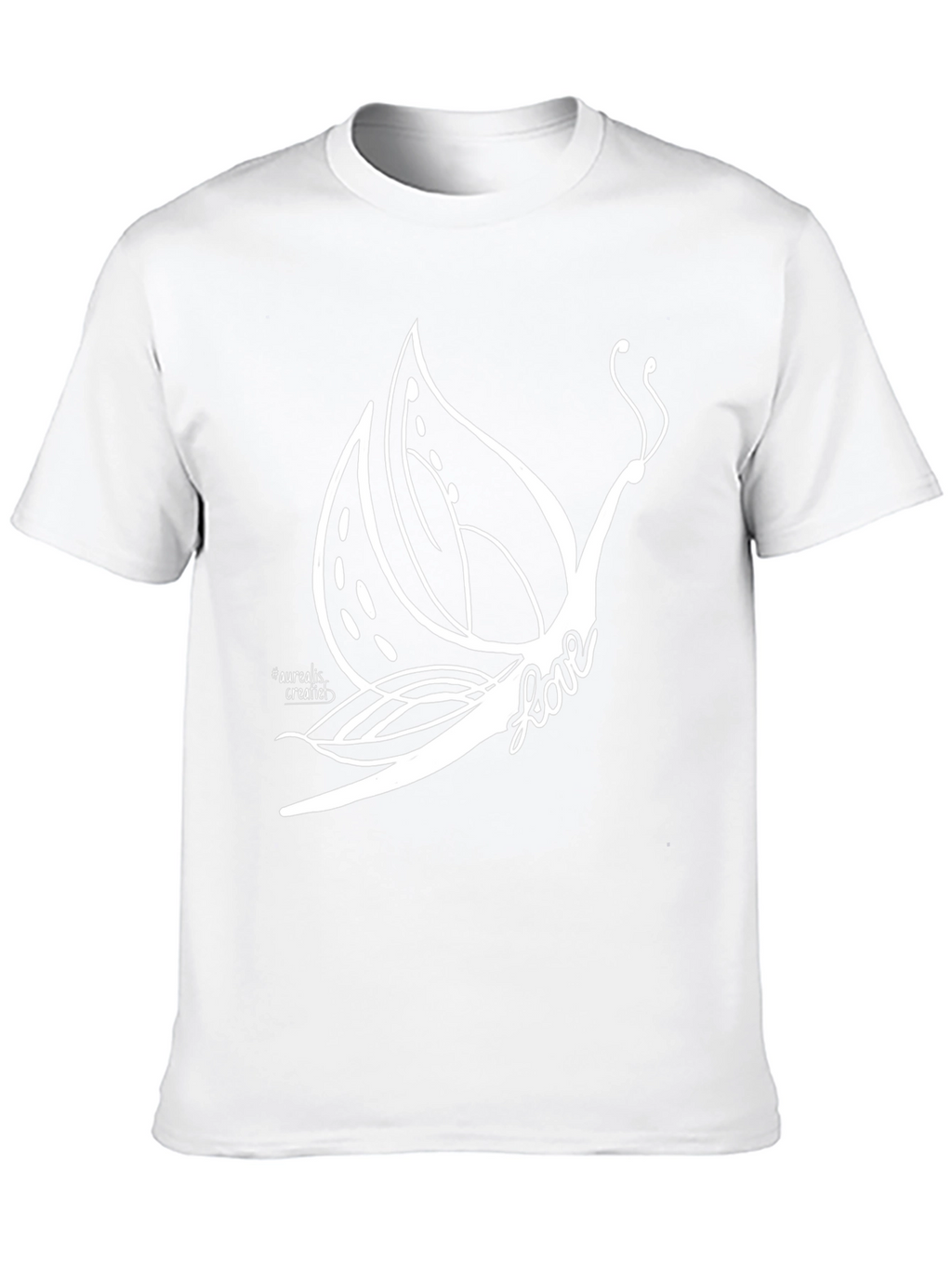Butterfly Love Graphic Tee - Black