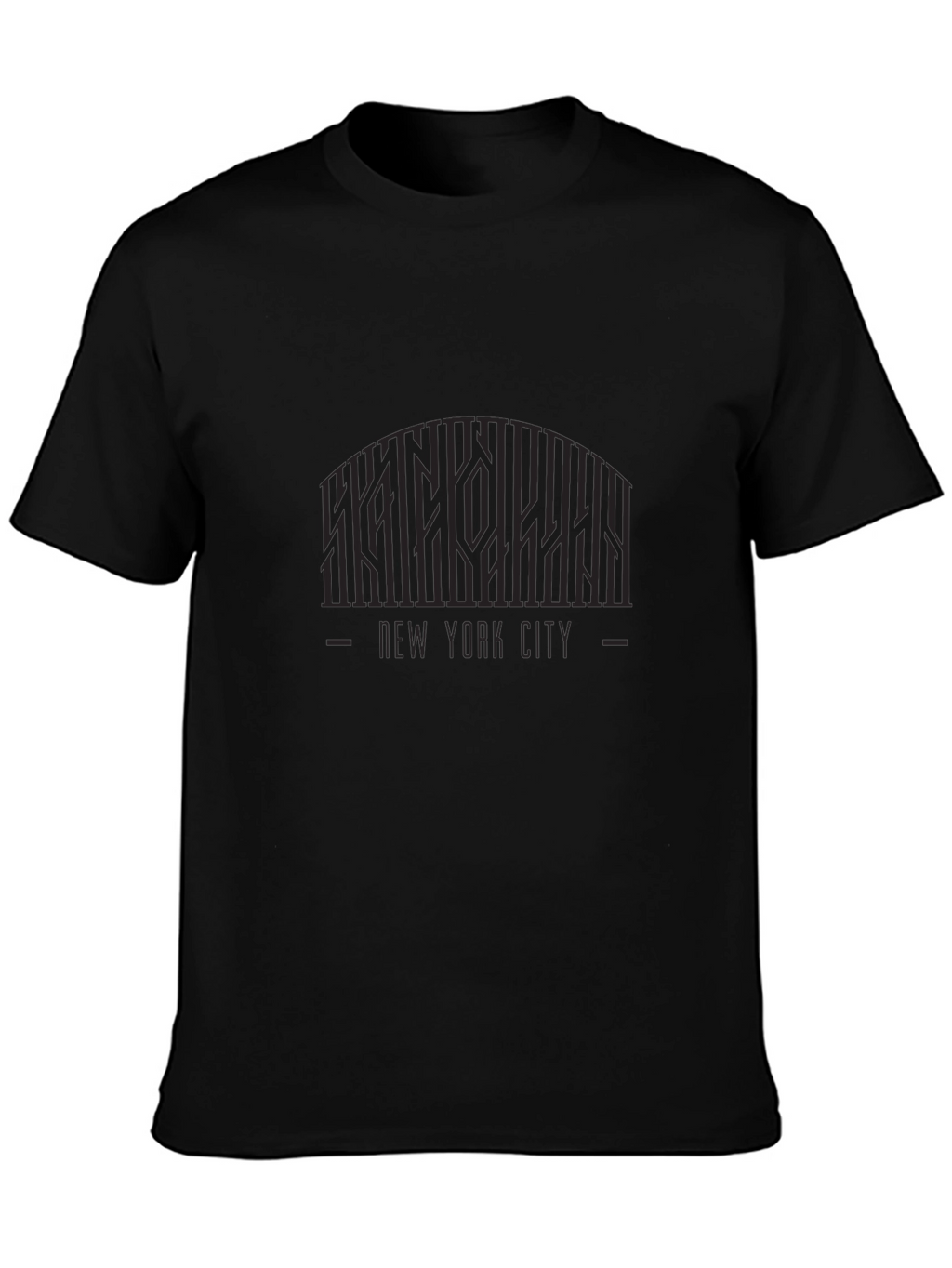 New York City Graphic Print Crew Neck T-Shirt