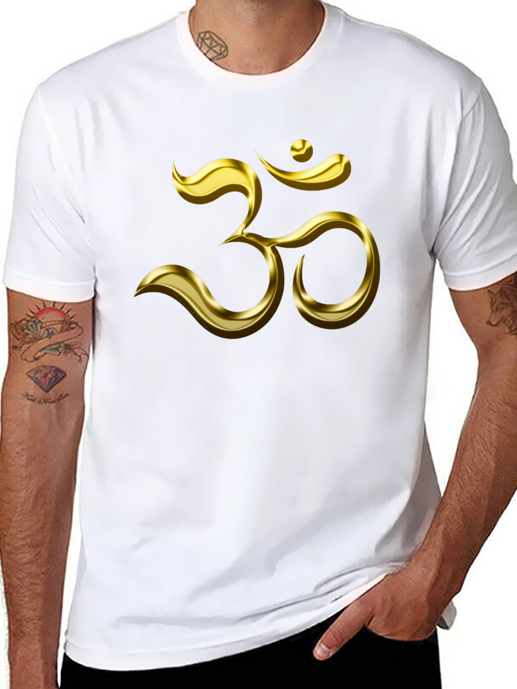 Om Symbol Black T-Shirt