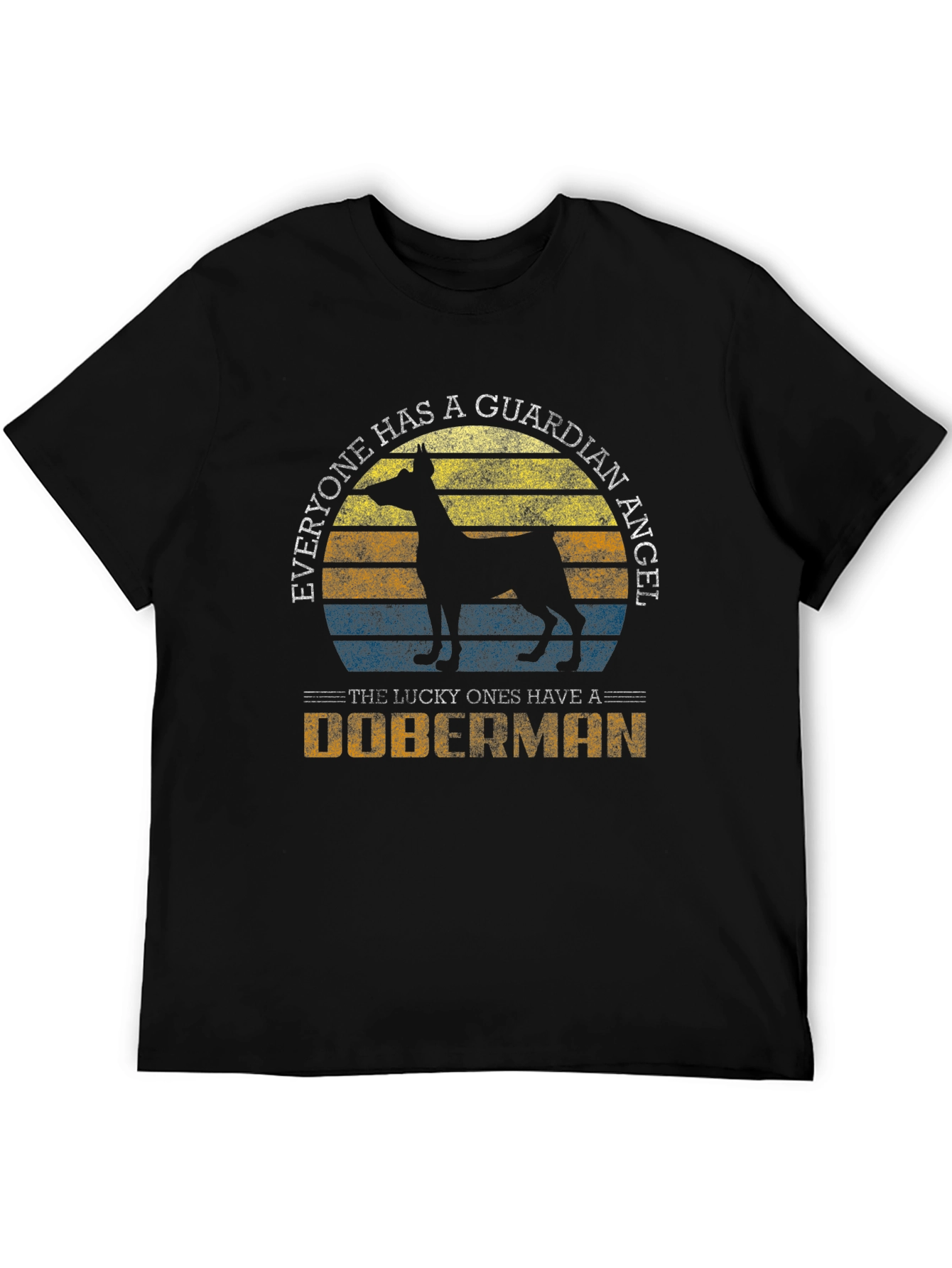 Doberman Guardian Angel Graphic Tee - Unisex