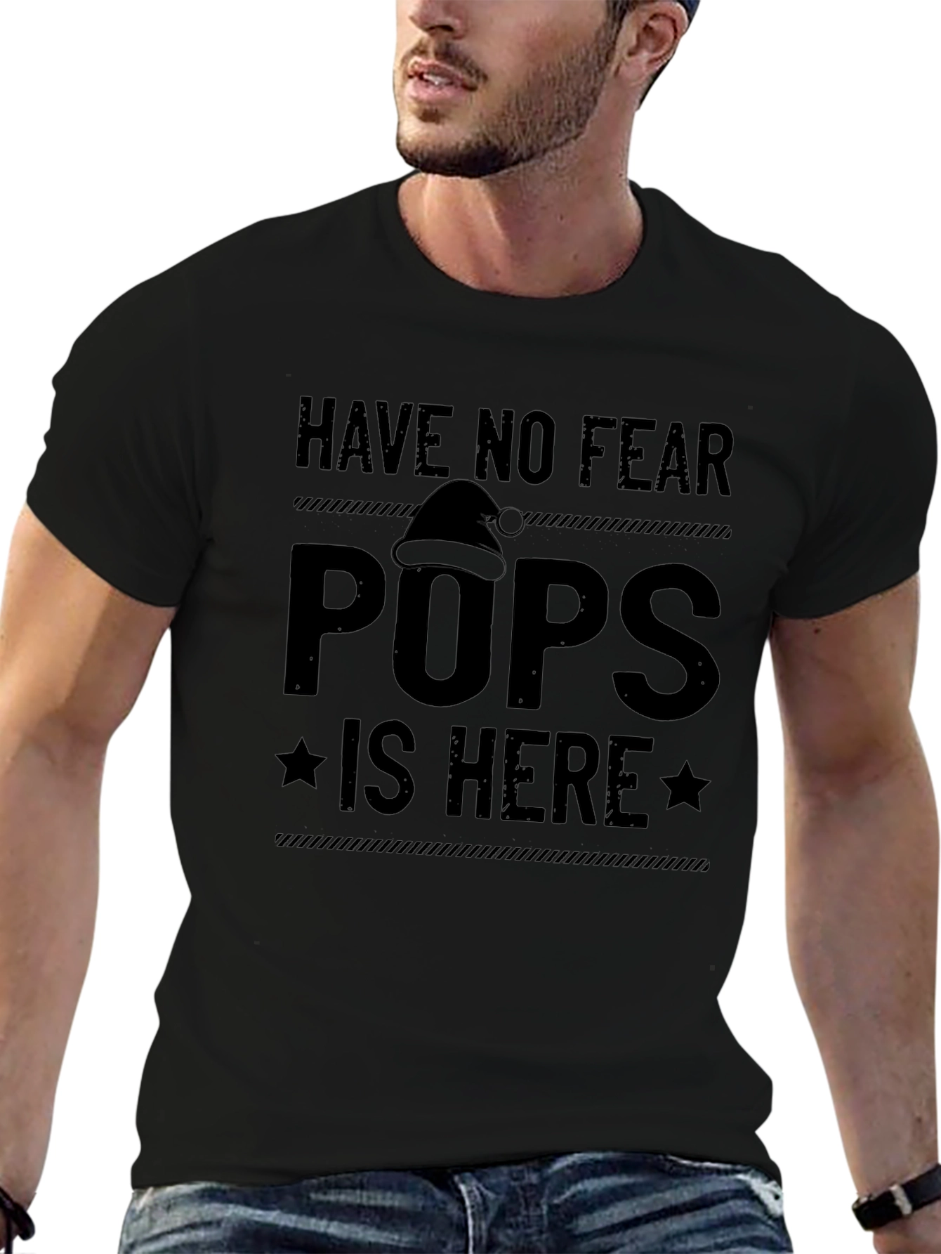Have No Fear Pops Is Here Funny Holiday T-Shirt
