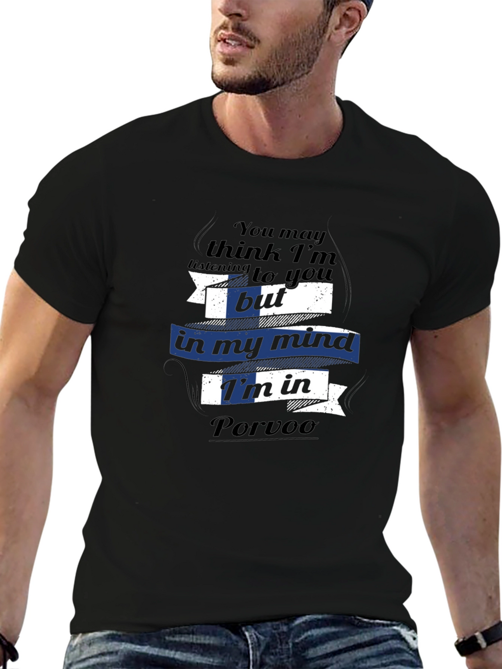 Funny Porvoo Finland Mind T-Shirt