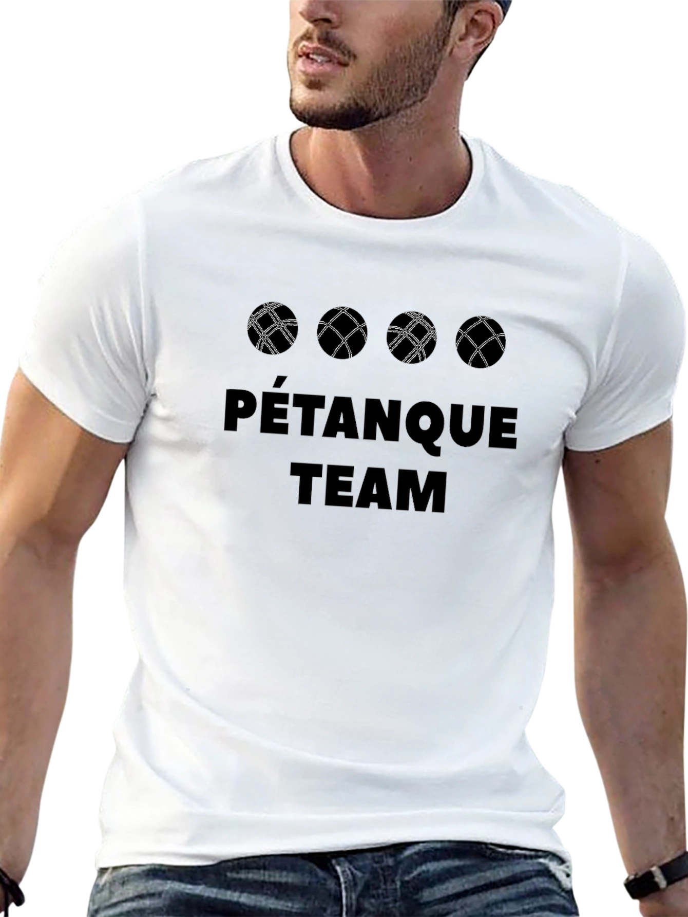 Pétanque Team T-Shirt - Boules Design
