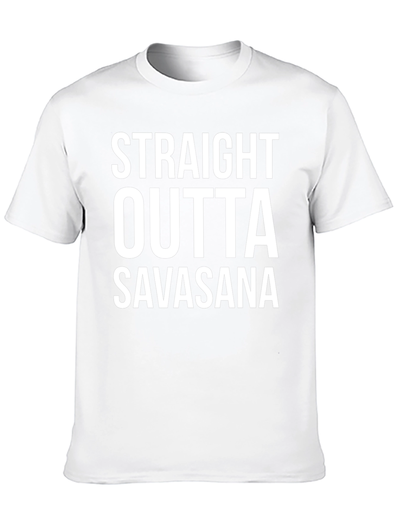 Straight Outta Savasana T-Shirt Yoga Funny