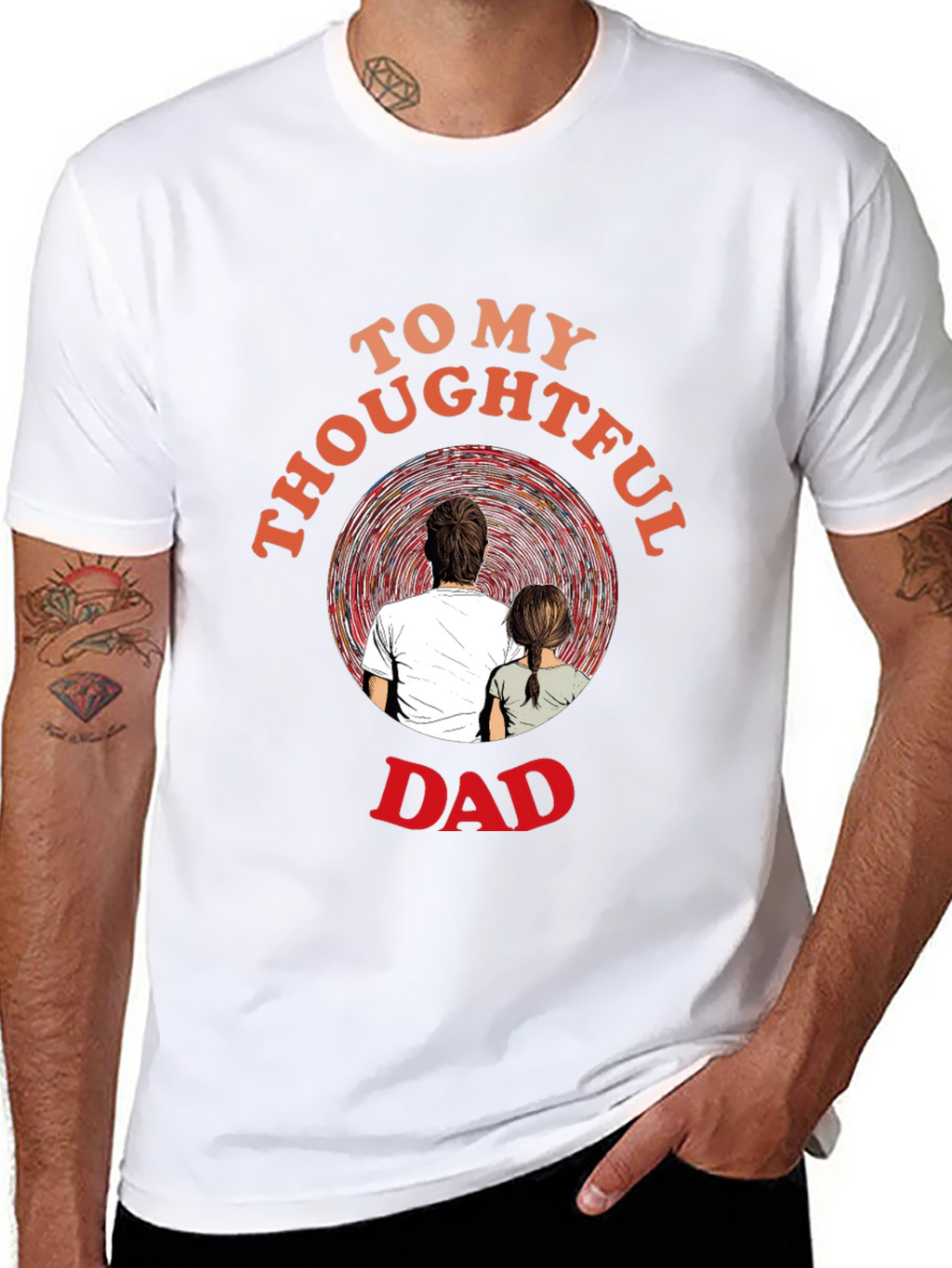 Thoughtful Dad T-Shirt - Sentimental Gift for Father