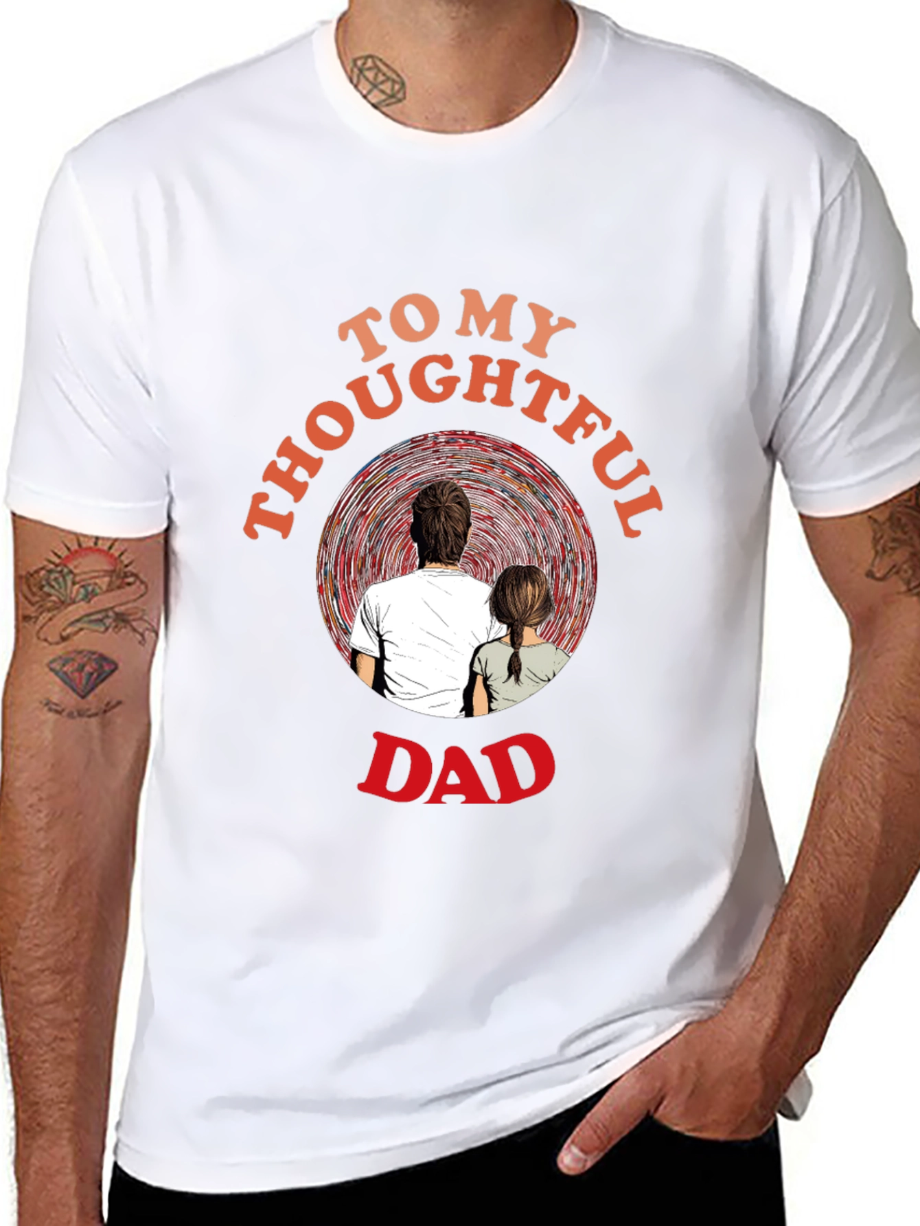 Thoughtful Dad T-Shirt - Sentimental Gift for Father
