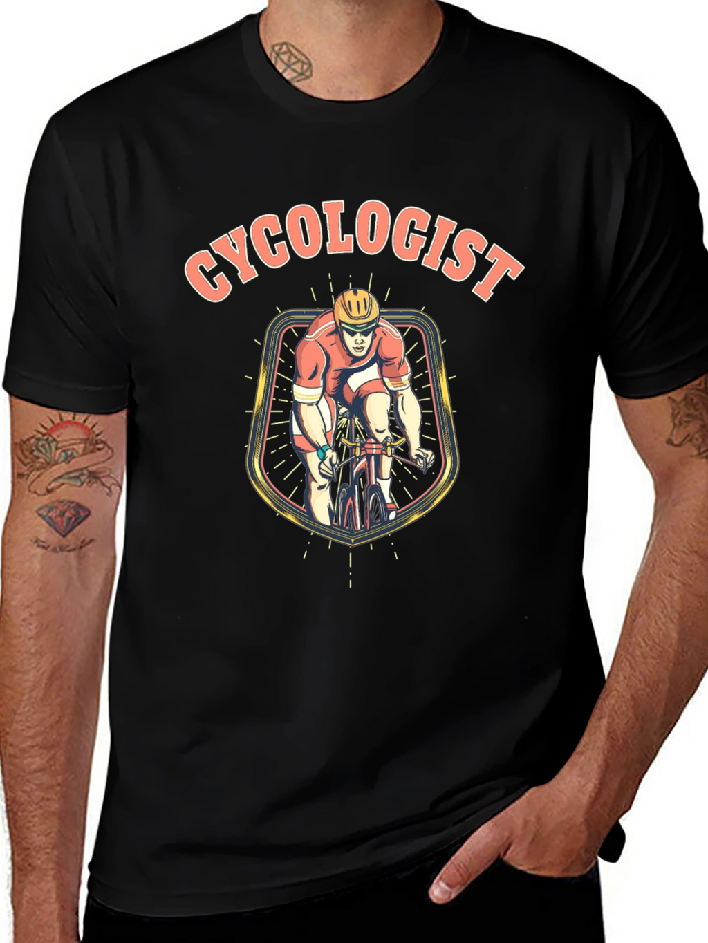 Funny Cyclologist T-Shirt - Cycling Humor