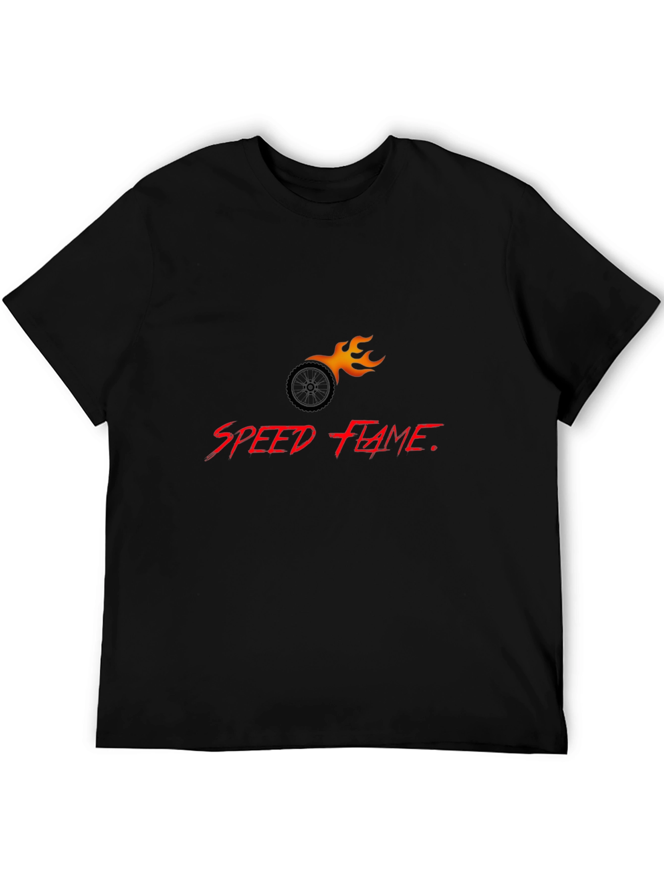 Speed Flame Graphic T-Shirt