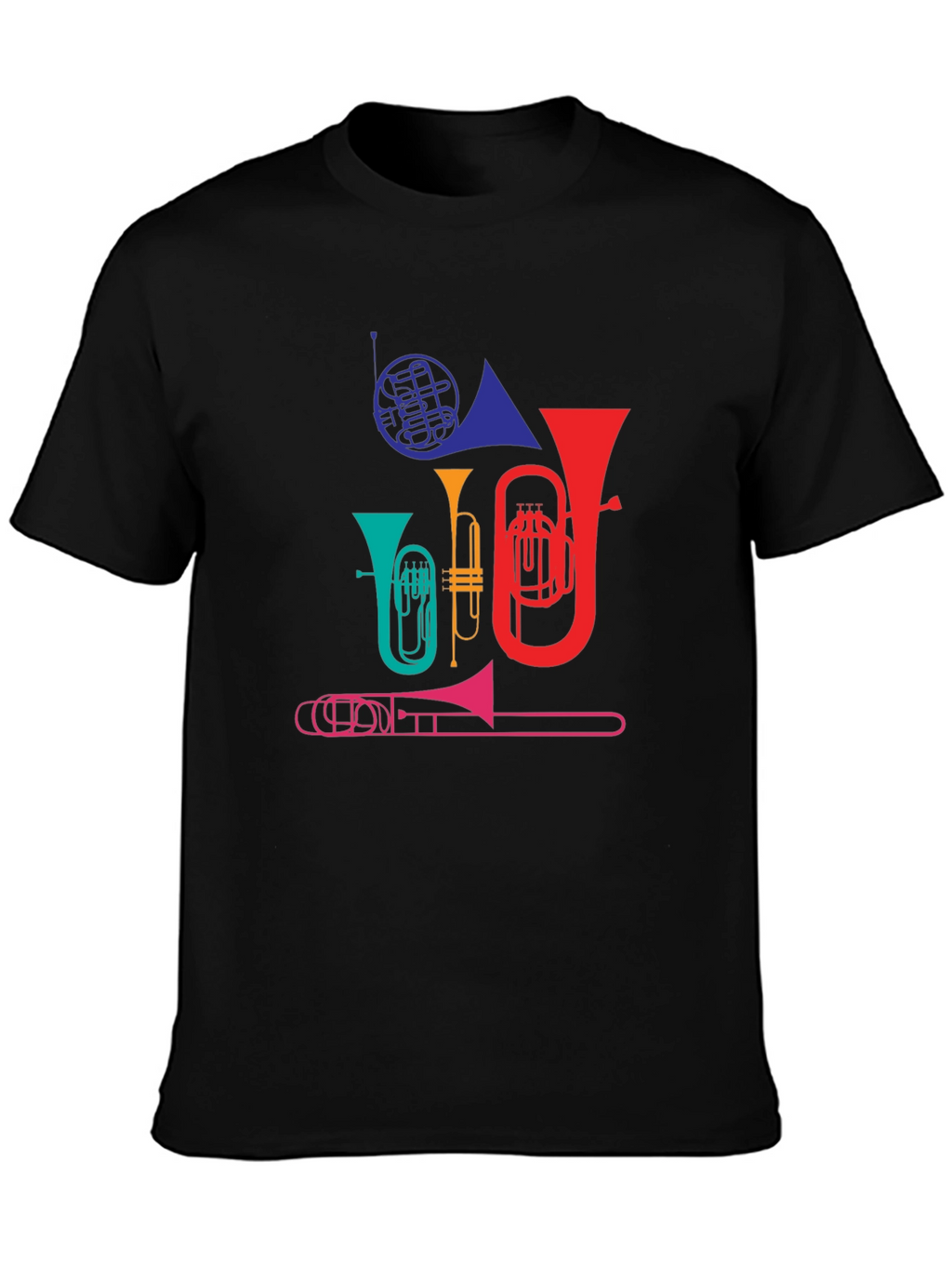 Colorful Brass Band T-Shirt