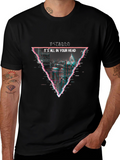 Cyberpunk Cityscape T-Shirt - Its All In Your Head