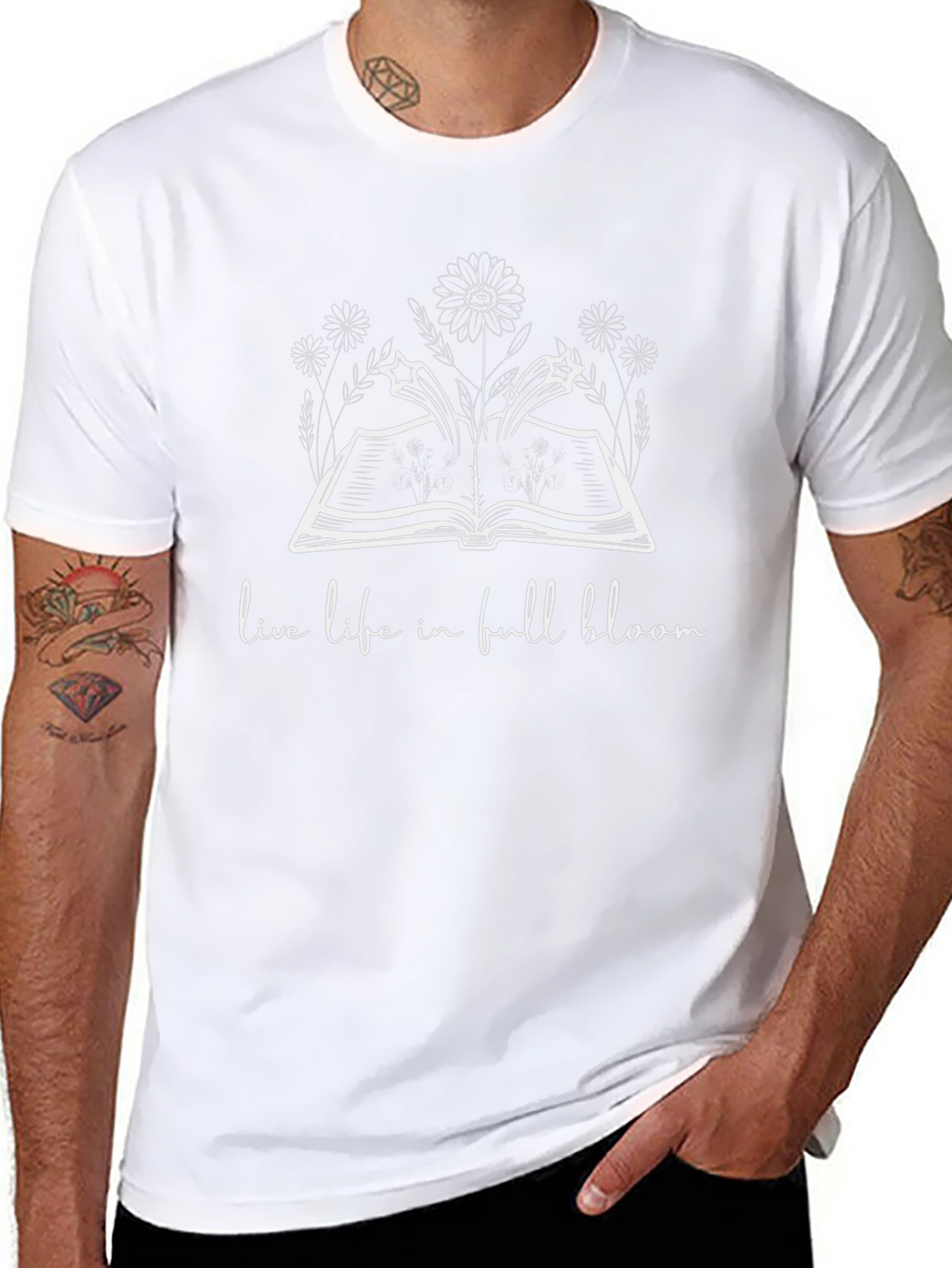 Live Life In Full Bloom Unisex T-Shirt