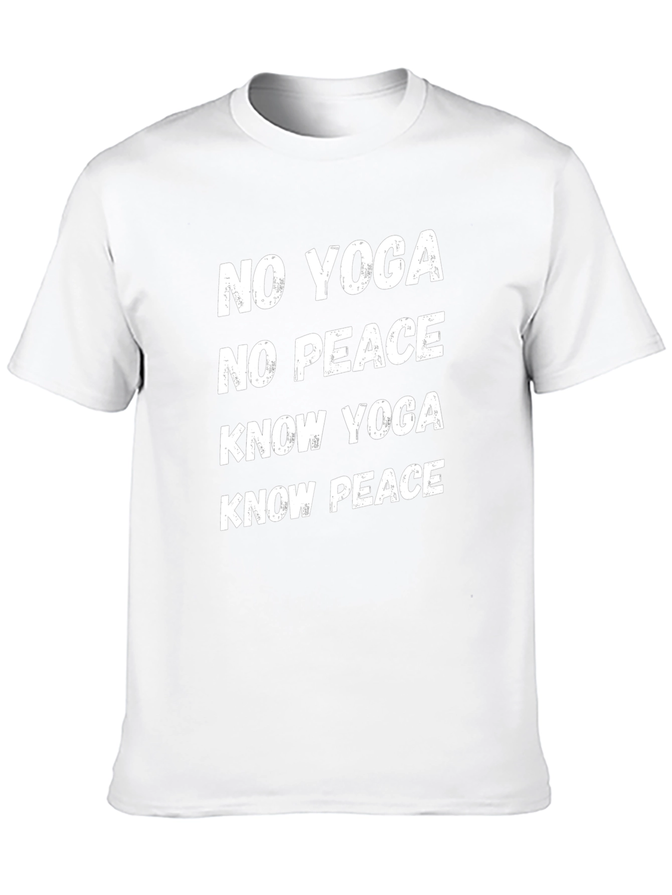 Yoga & Peace Graphic Tee - Relaxed Fit