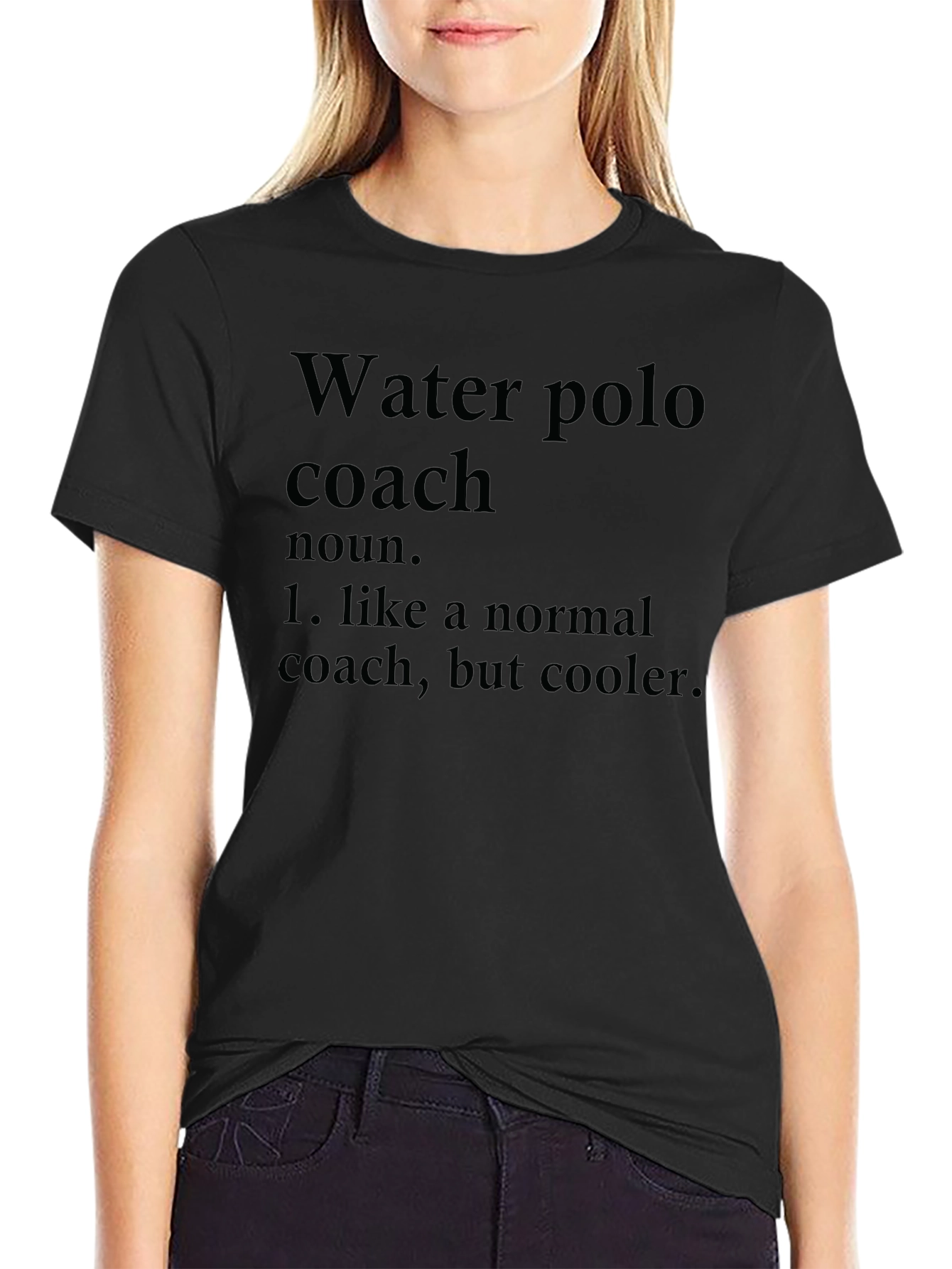 Water Polo Coach Funny Definition T-Shirt