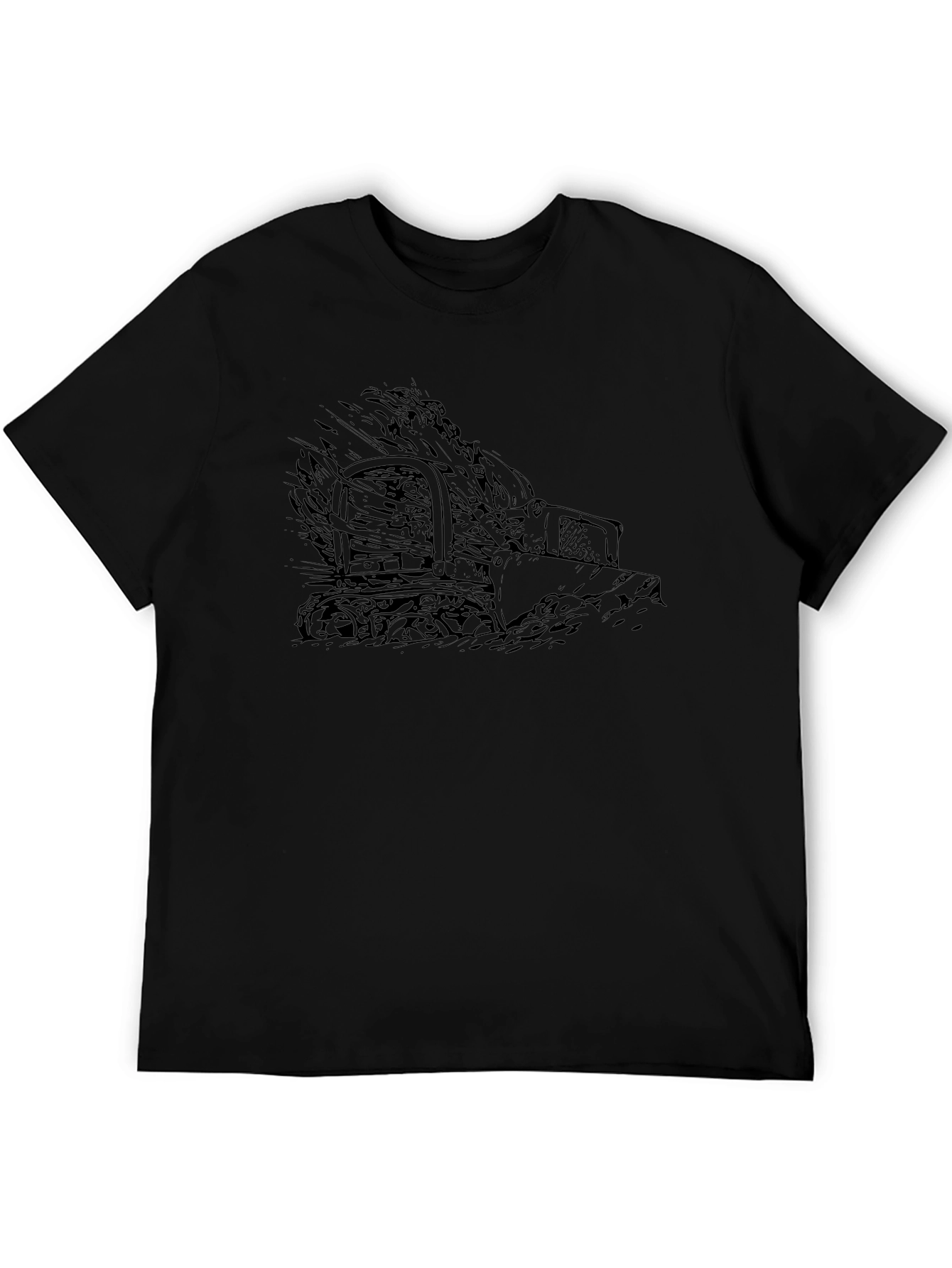 Bulldozer Graphic Tee - Heavy Equipment Apparel