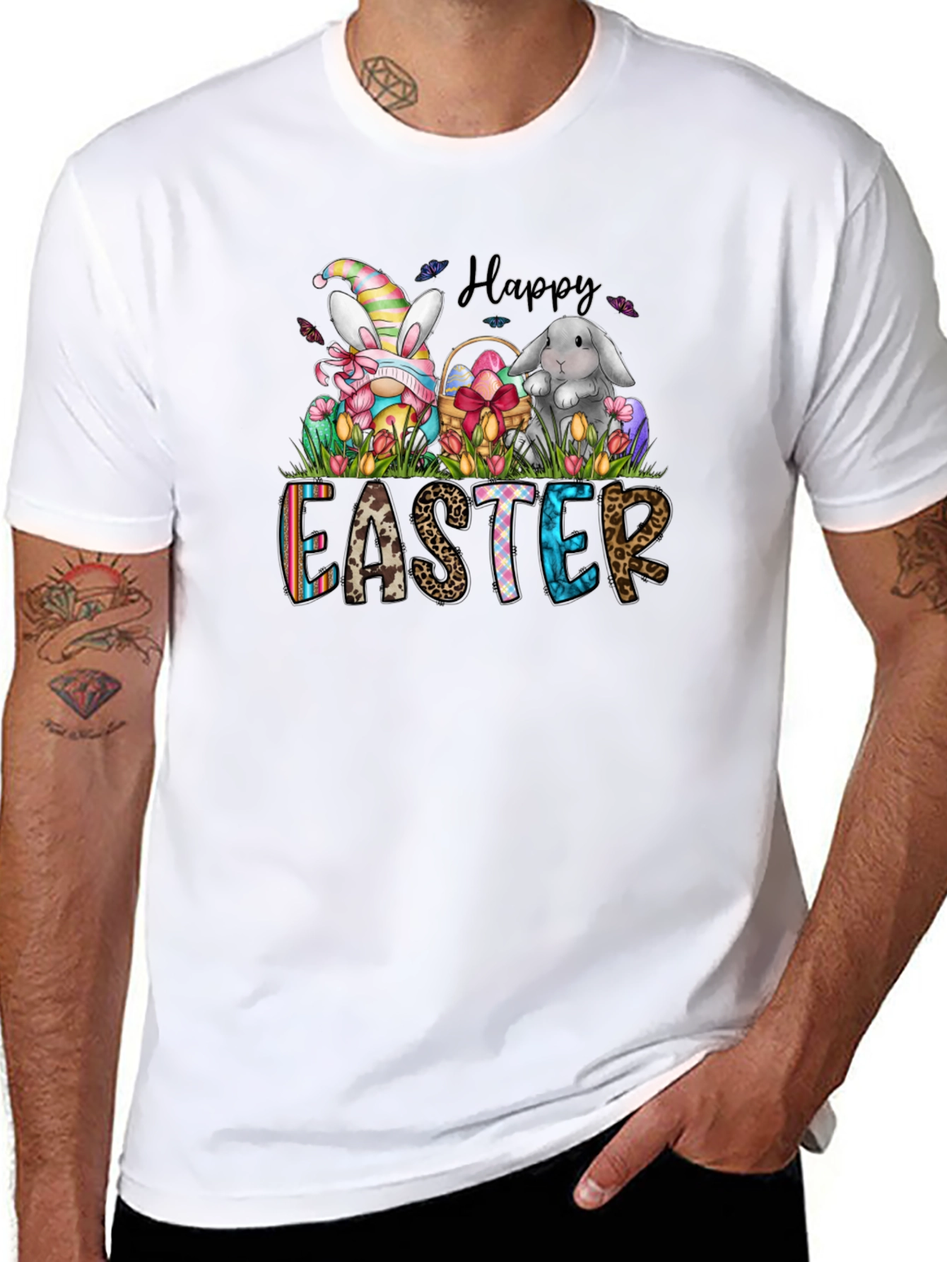 Happy Easter Bunny Gnome T-Shirt