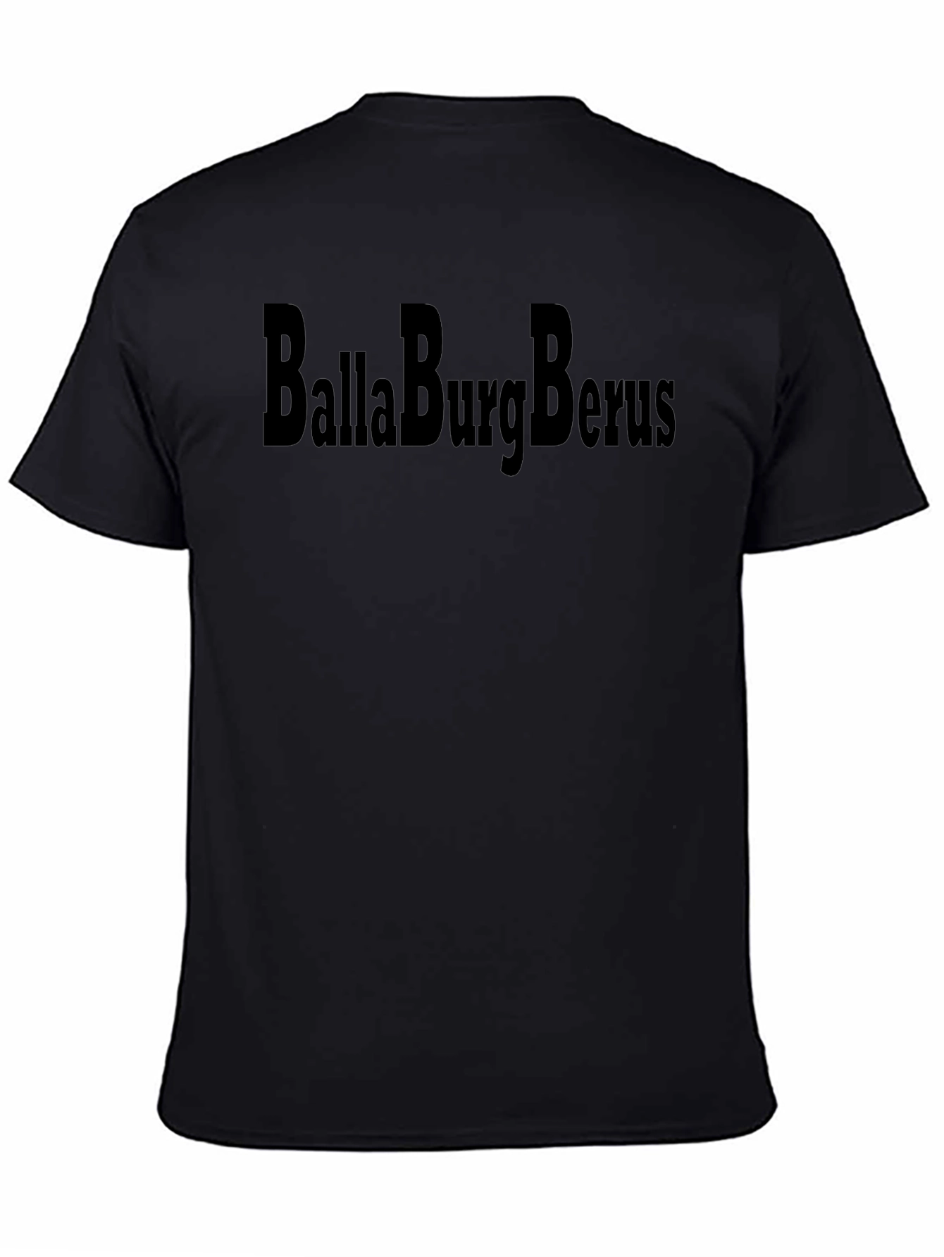 BallaBurgBerus Black Graphic Tee